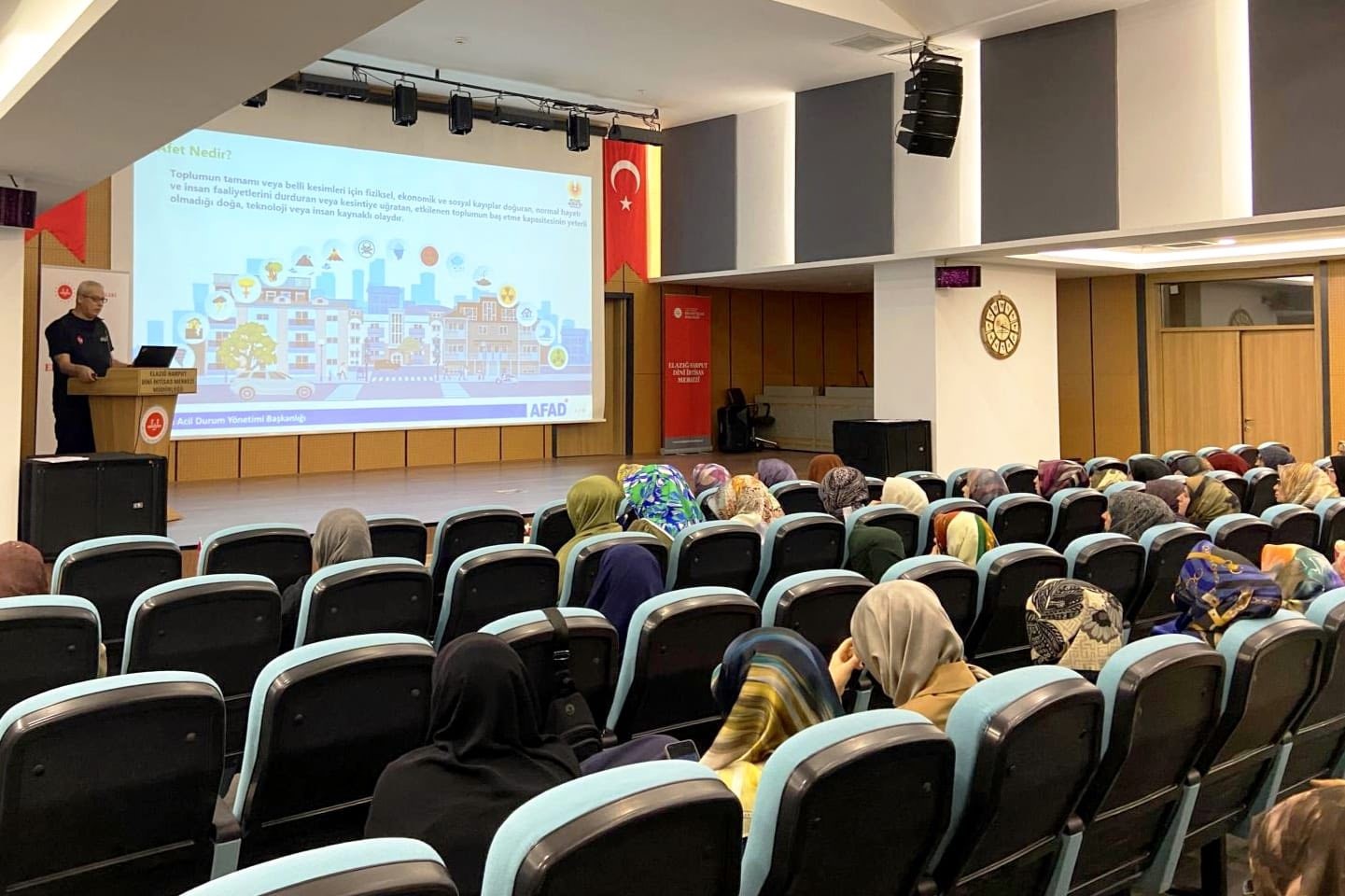 Elazığ’da afet farkındalık eğitimi