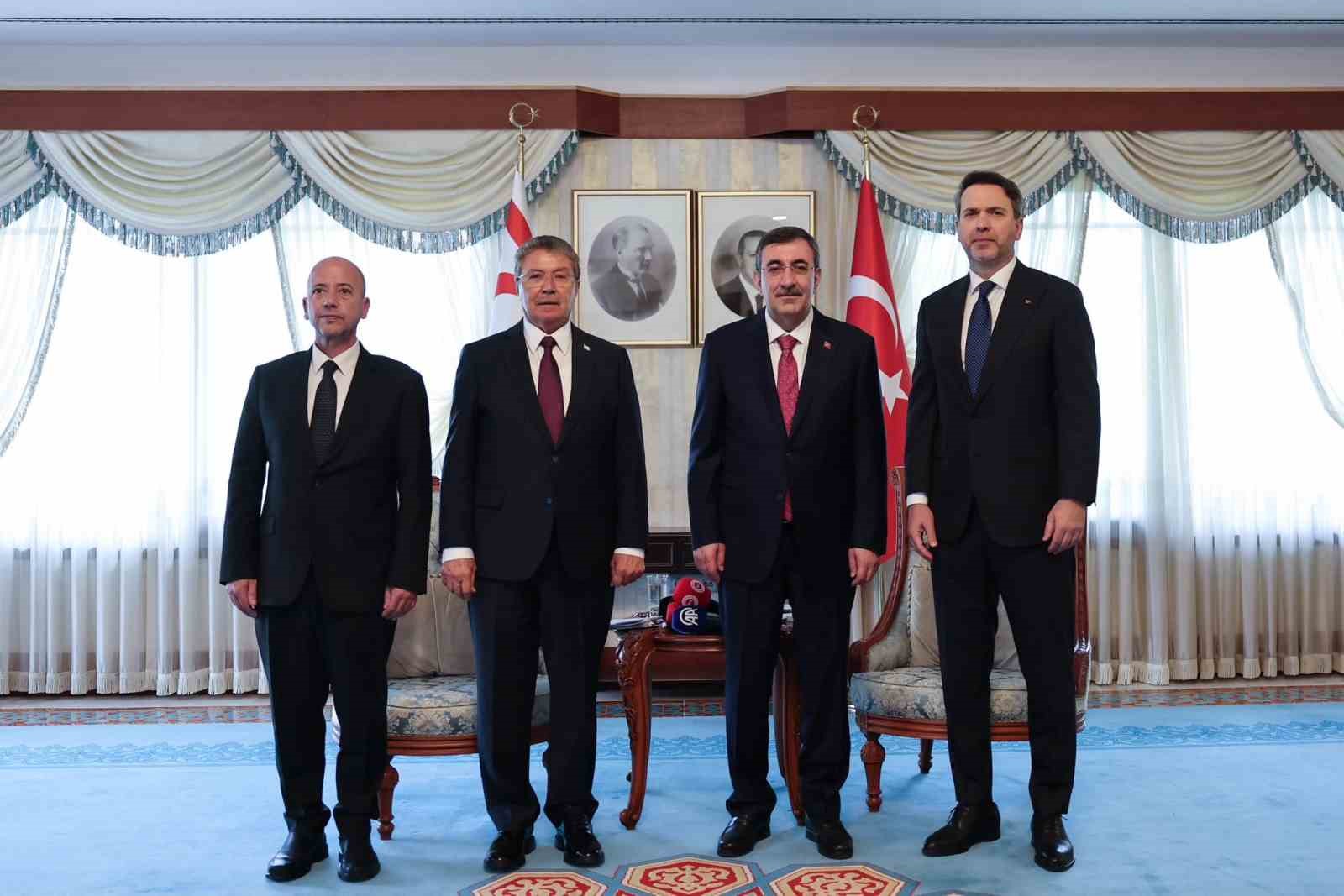 Cumhurbaşkanı Yardımcısı Yılmaz: "Tüm gayretimiz KKTC vatandaşlarının ve işletmelerinin daha güçlü bir enerji altyapısına kavuşması içindir"
