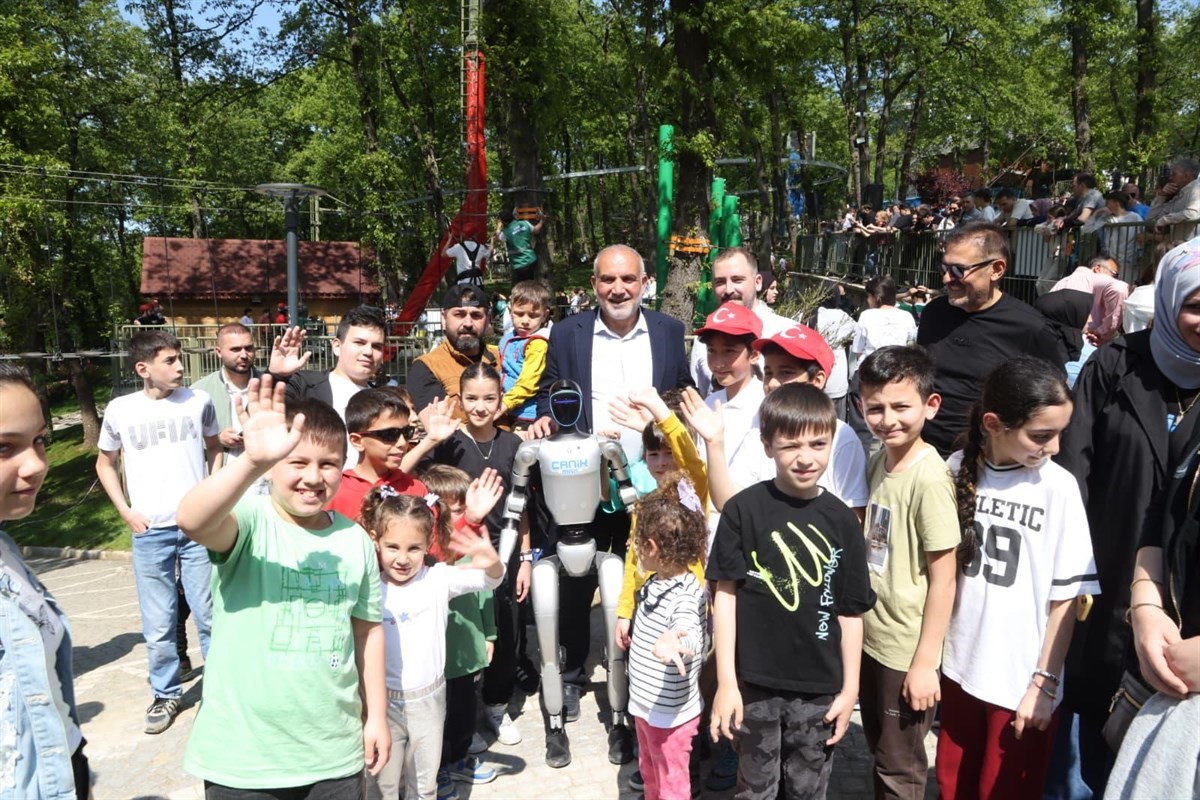Canik Macera Parkı’nda ilk gün rekoru: 10 bin ziyaretçi