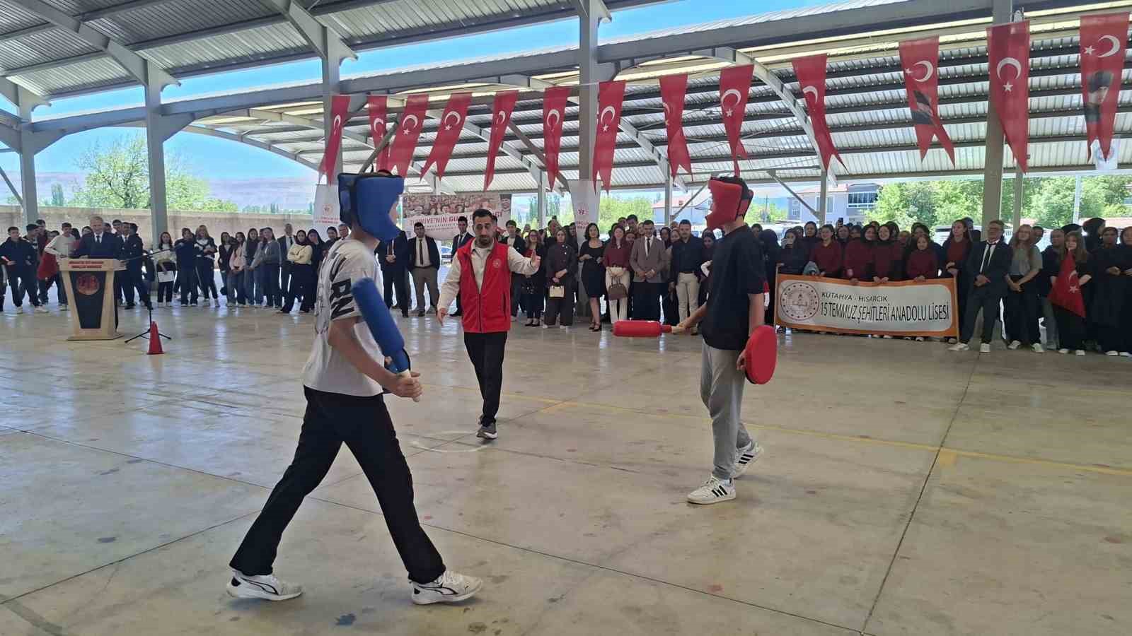 Hisarcık’ta geleneksel matrak oyunu büyük ilgi gördü