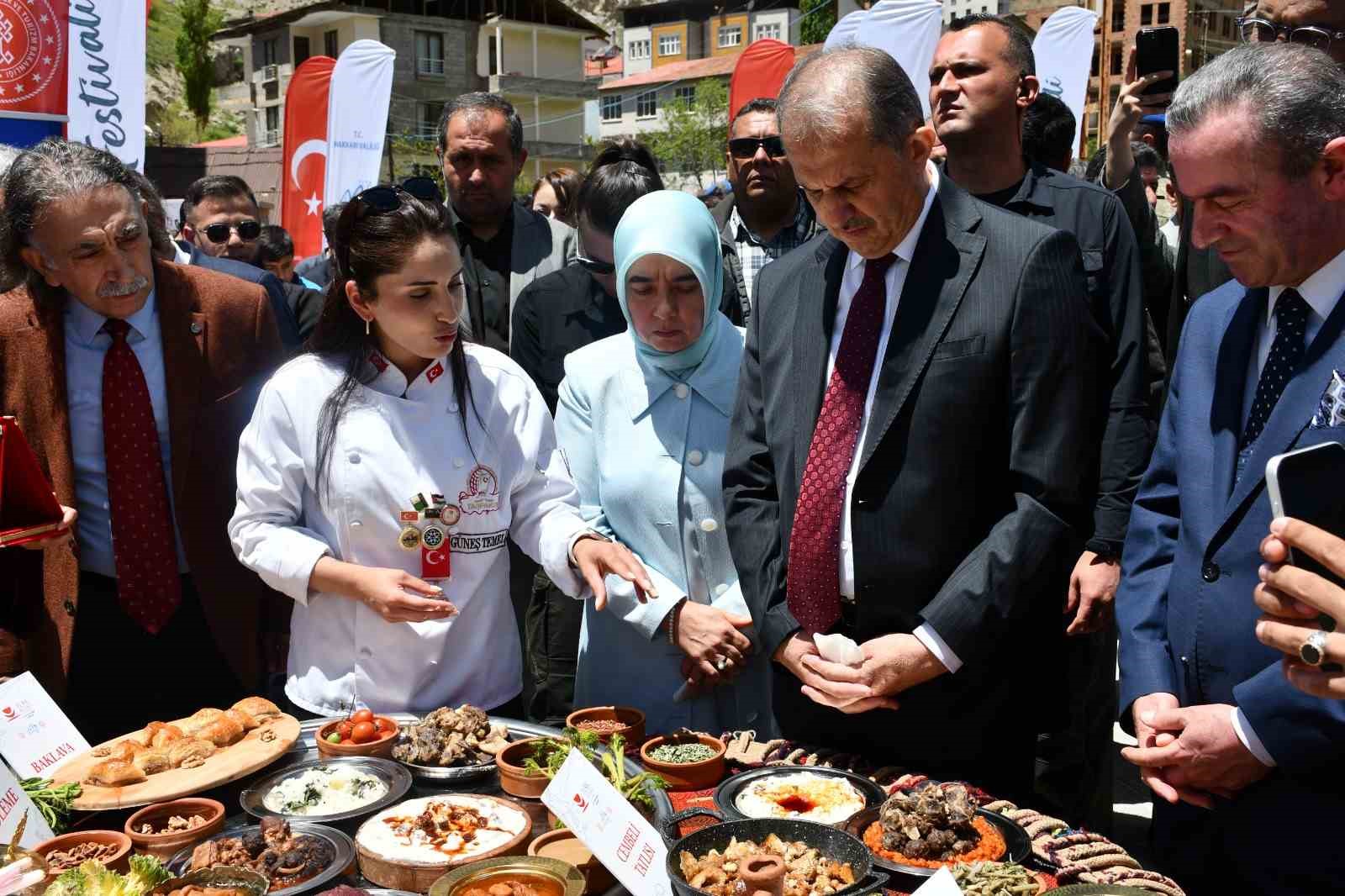 Hakkari’de yöresel lezzetler tanıtıldı
