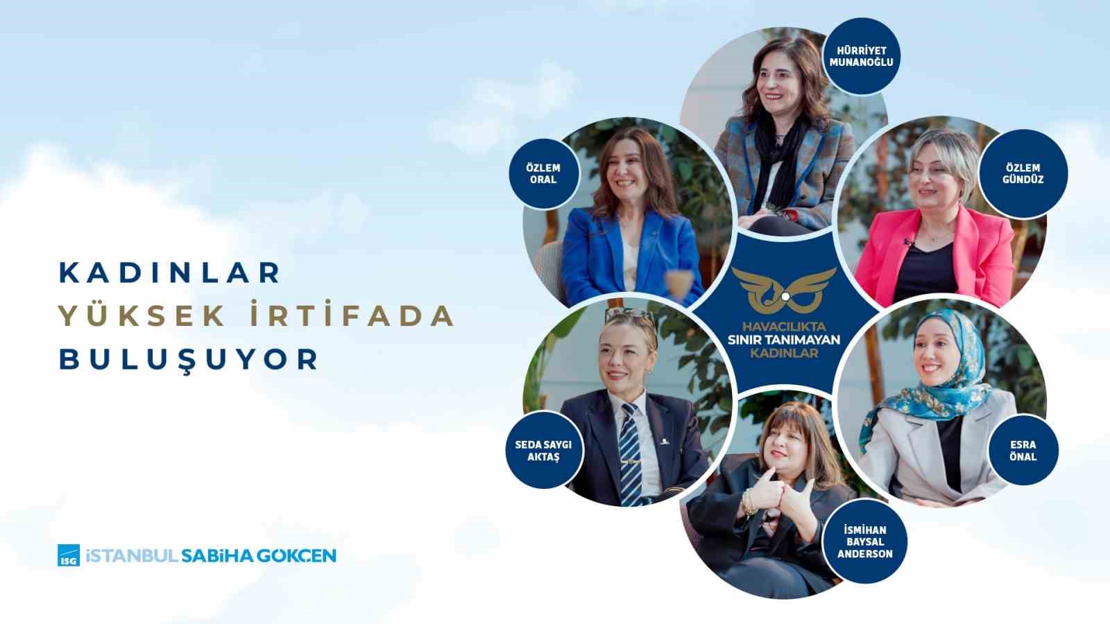 "Havacılıkta Sınır Tanımayan Kadınlar" belgesel serisi 20 Mayıs&rsquo;ta, Sabiha G&ouml;k&ccedil;en Havalimanı Otoritesi HEAŞ İnsan ve İş Destek Direkt&ouml;r&uuml; Esra &Ouml;nal&rsquo;ı ağırladı
