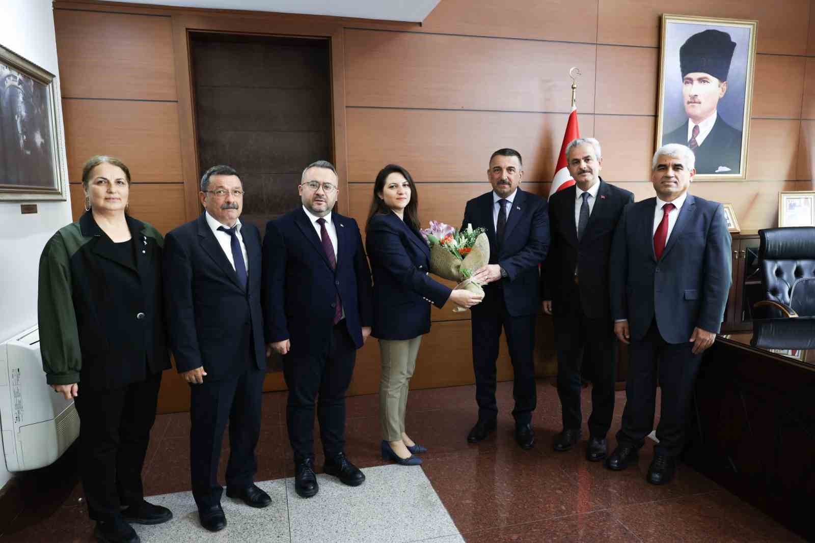 Zonguldak SGK heyetinden Vali Hacıbektaşoğlu’na ziyaret
