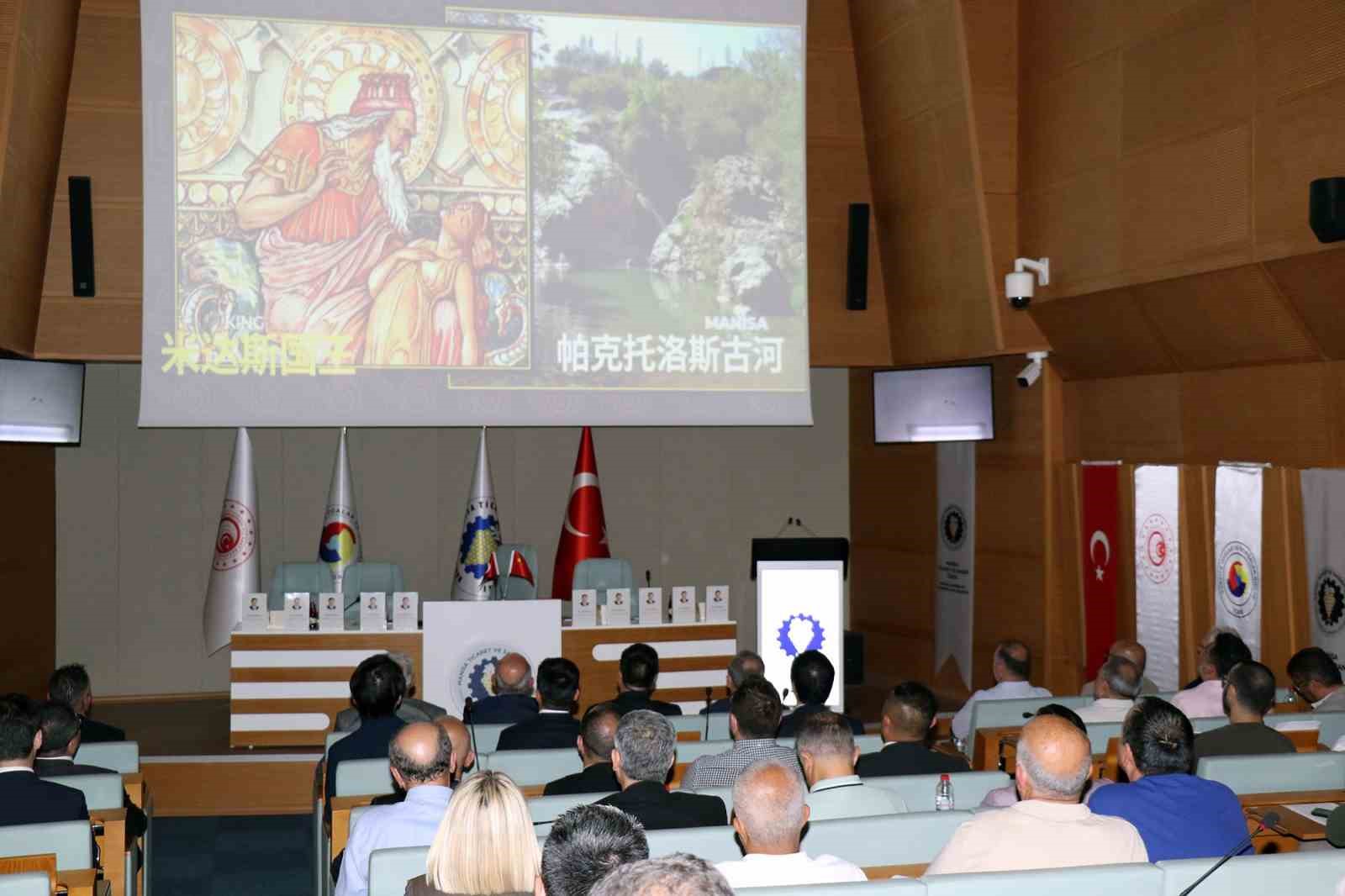 Çin heyetinden Manisa çıkarması