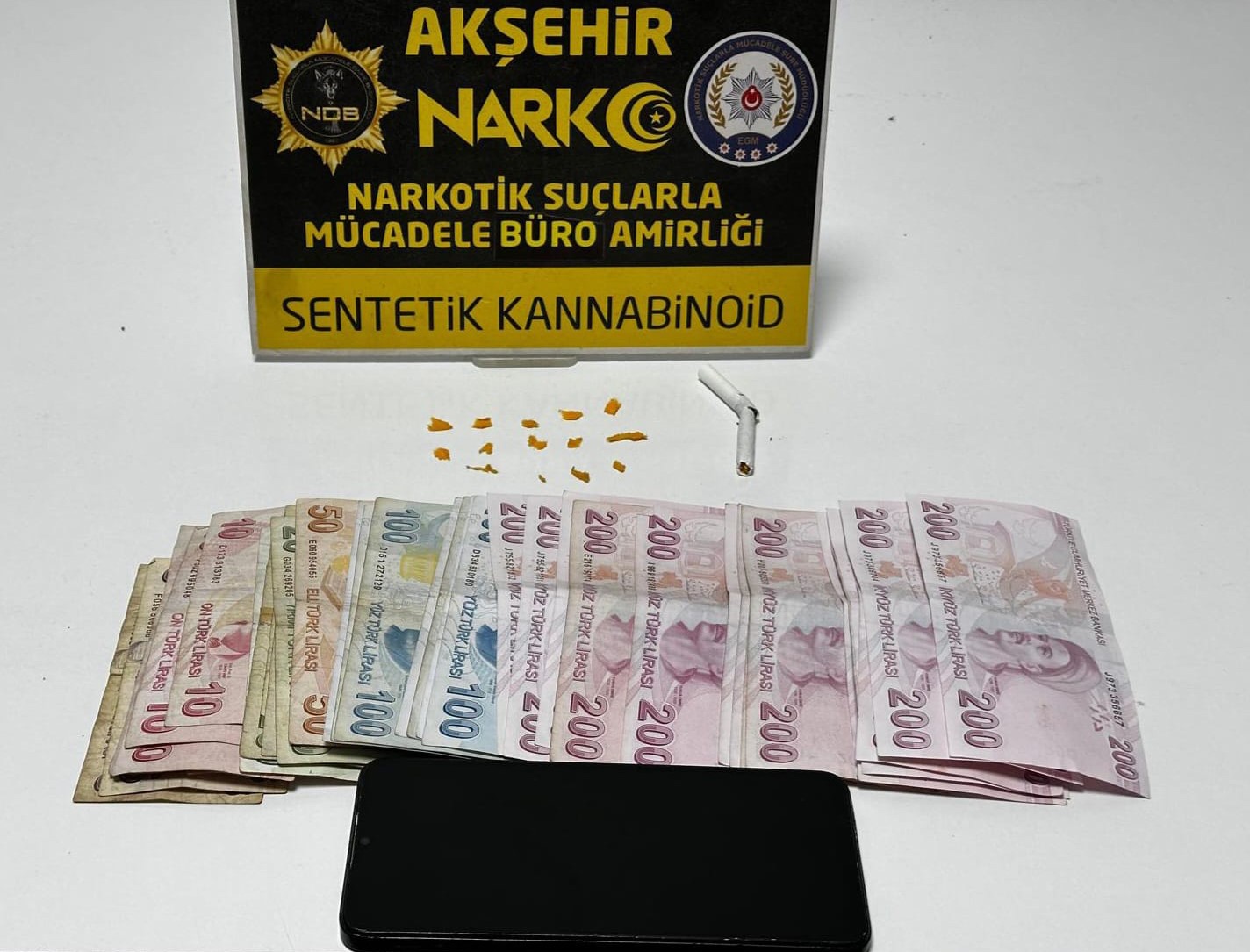 Akşehir’de uyuşturucu operasyonu