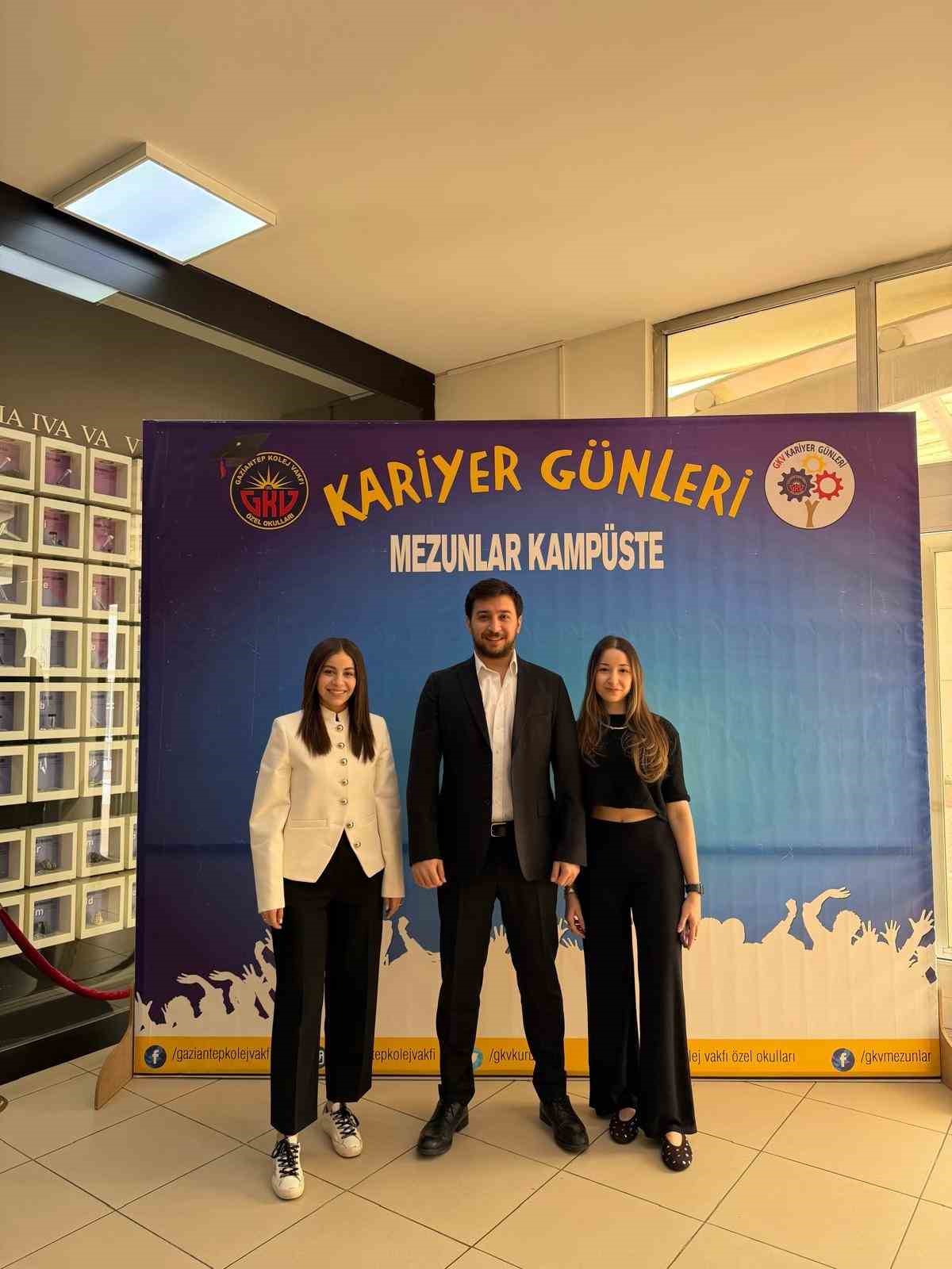 Gaziantep Kolej Vakfı 15. Kariyer G&uuml;nleri&rsquo;nde ilham veren buluşma
