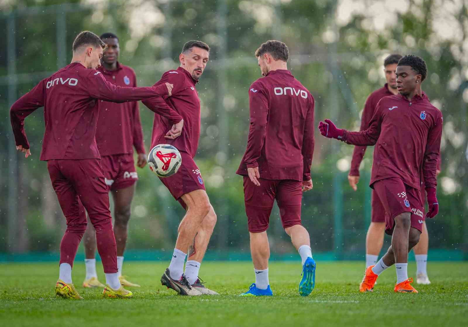 Trabzonspor, Konyaspor maçı hazırlıklarını sürdürdü