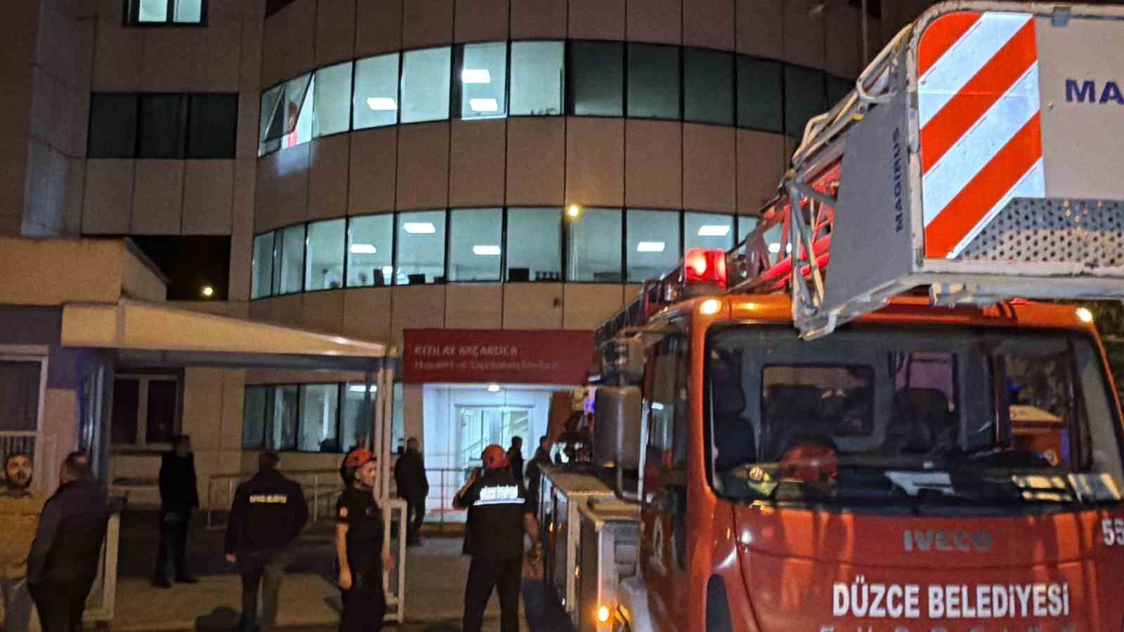 Huzurevinde çıkan yangın kontrol altına alındı