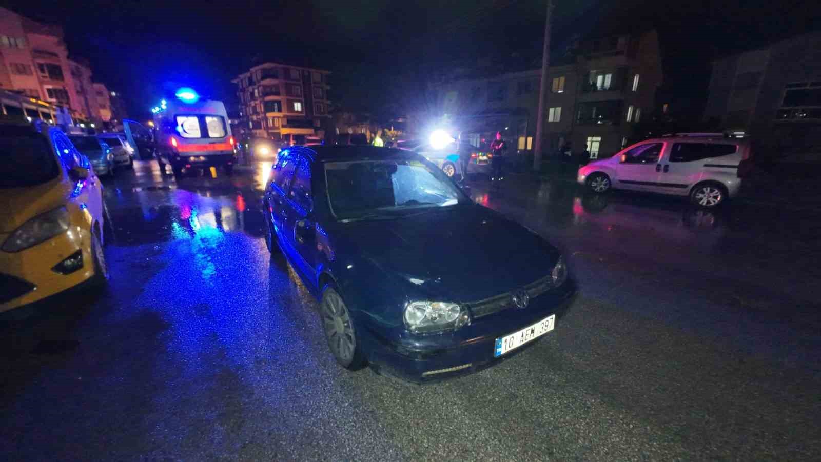 Karaman’da otomobilin çarptığı yaşlı adam yaralandı