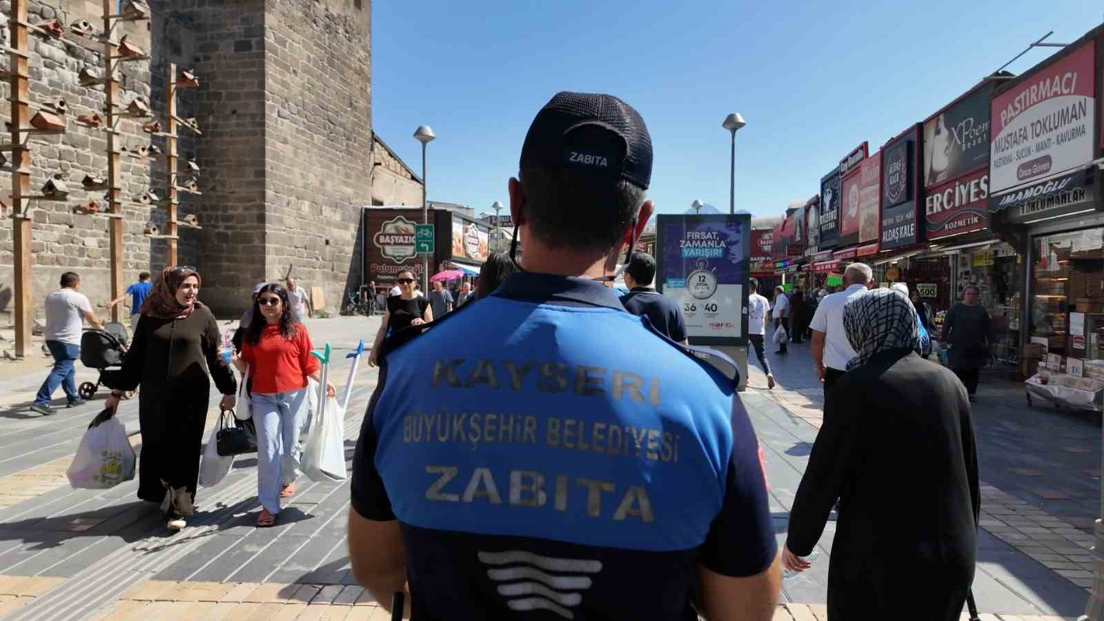 Büyükşehir zabıtasından Kurban Bayramı mesaisi
