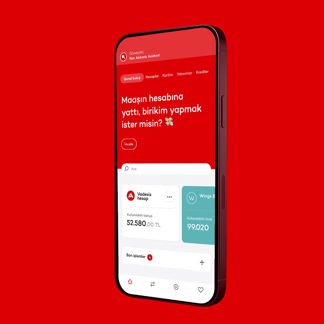 Akbank Mobil yenilendi
