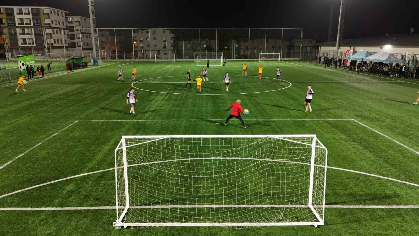 Darıca’da kurumlar arası futbol turnuvası
