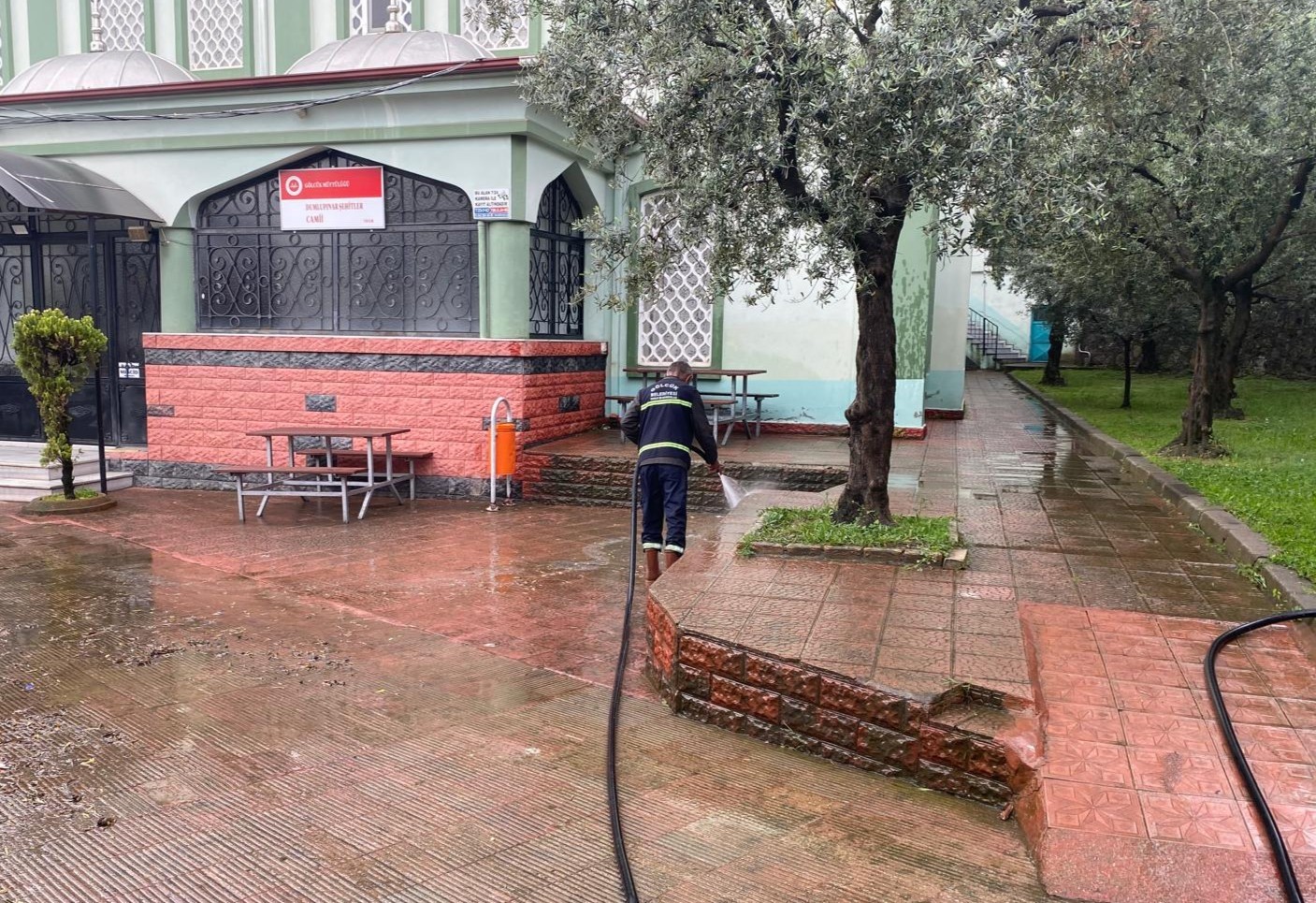 G&ouml;lc&uuml;k&rsquo;te bayram &ouml;ncesi temizlik &ccedil;alışması
