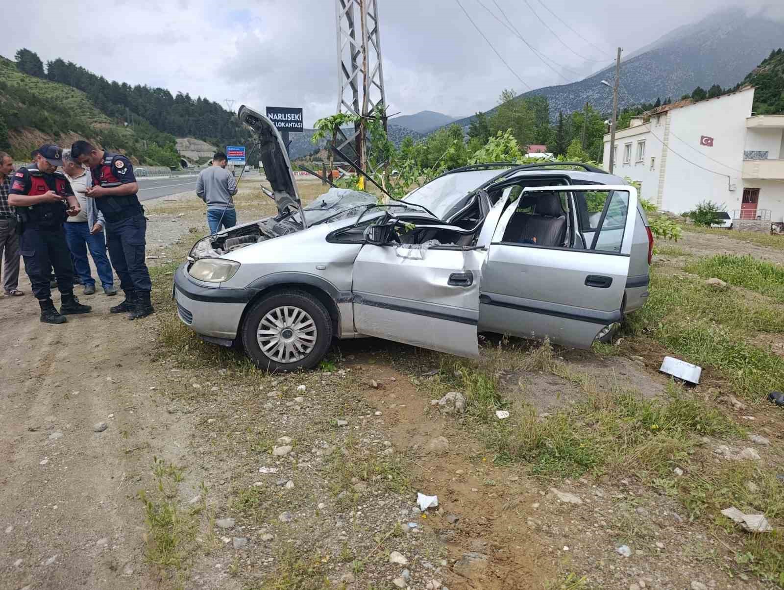 Kahramanmaraş&rsquo;ta trafik kazası: 1 yaralı
