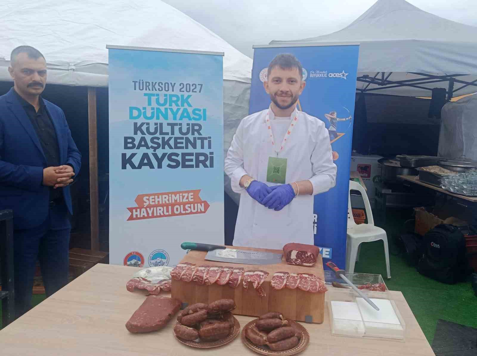 Etnospor K&uuml;lt&uuml;r Festivali&rsquo;nde Kayseri fırtınası esti
