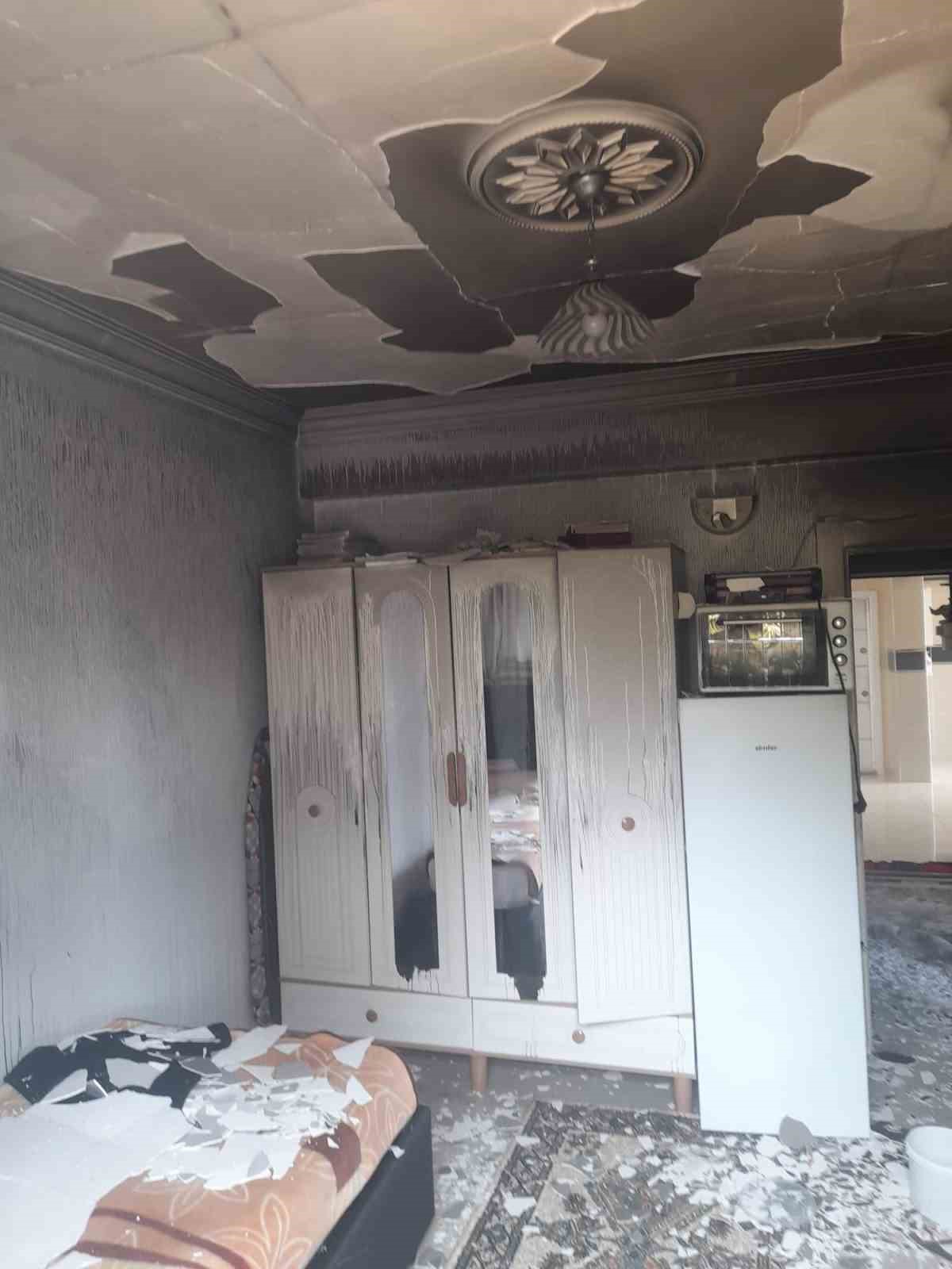 Kahramanmaraş’ta dumandan etkilenen 14 yaşındaki çocuk tedavi altına alındı
