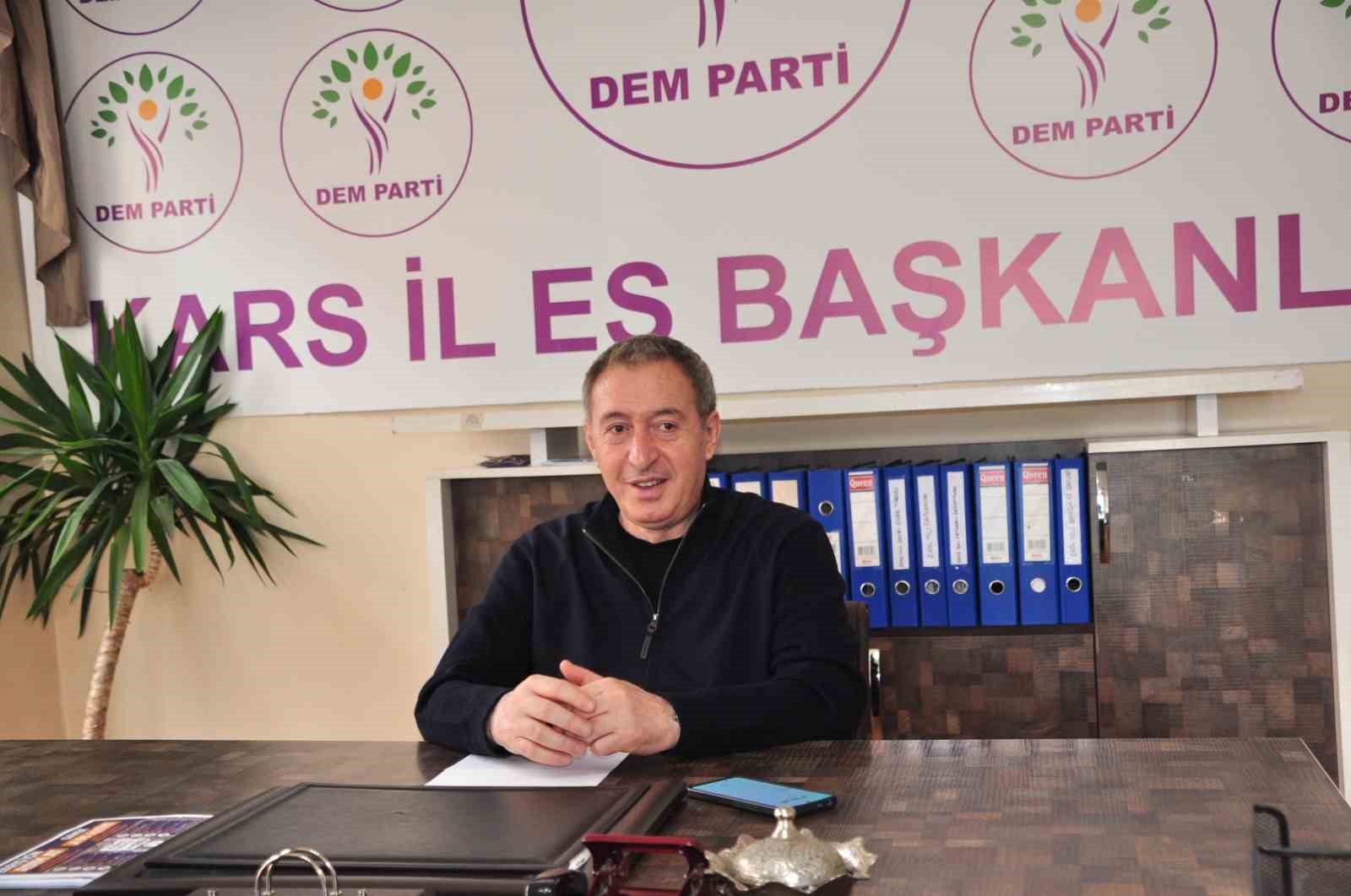 DEM Parti Genel Başkanı Tuncer Bakırhan: "Toplumun kaygısını somut adımlar giderir"