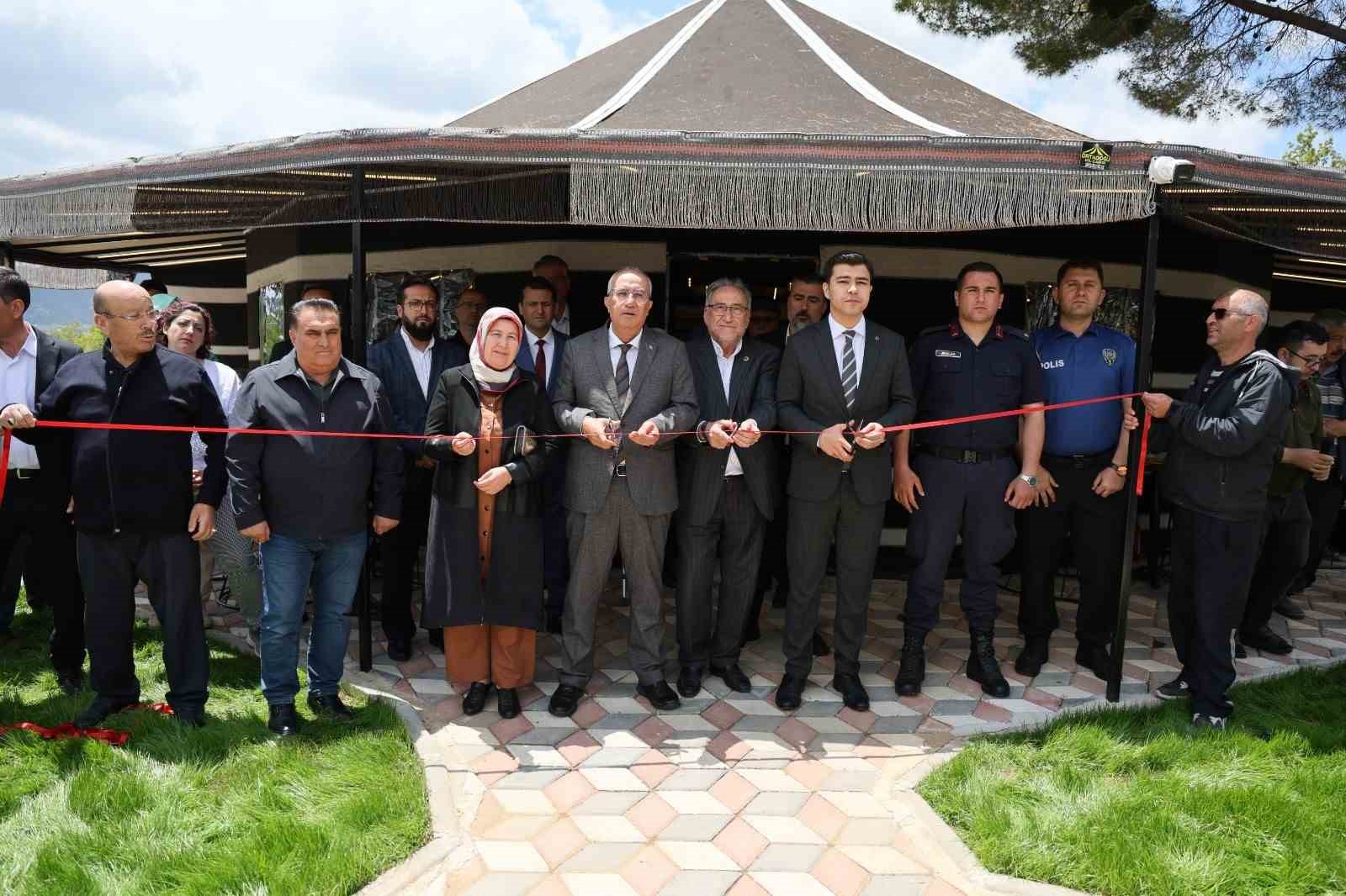 Çameli’nde Yörük Çadırı hizmete açıldı