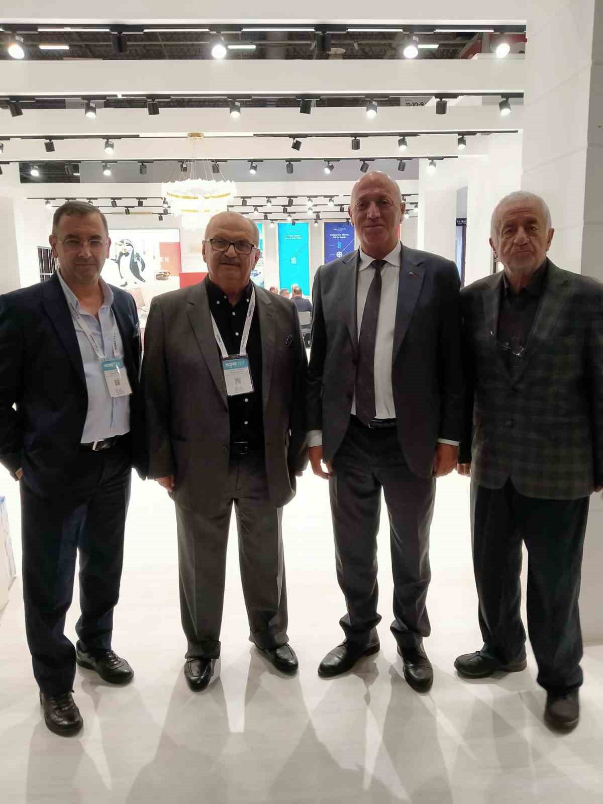 Başkan Kumral’dan HOMETEX’te Babadağlı firmaları ziyaret etti