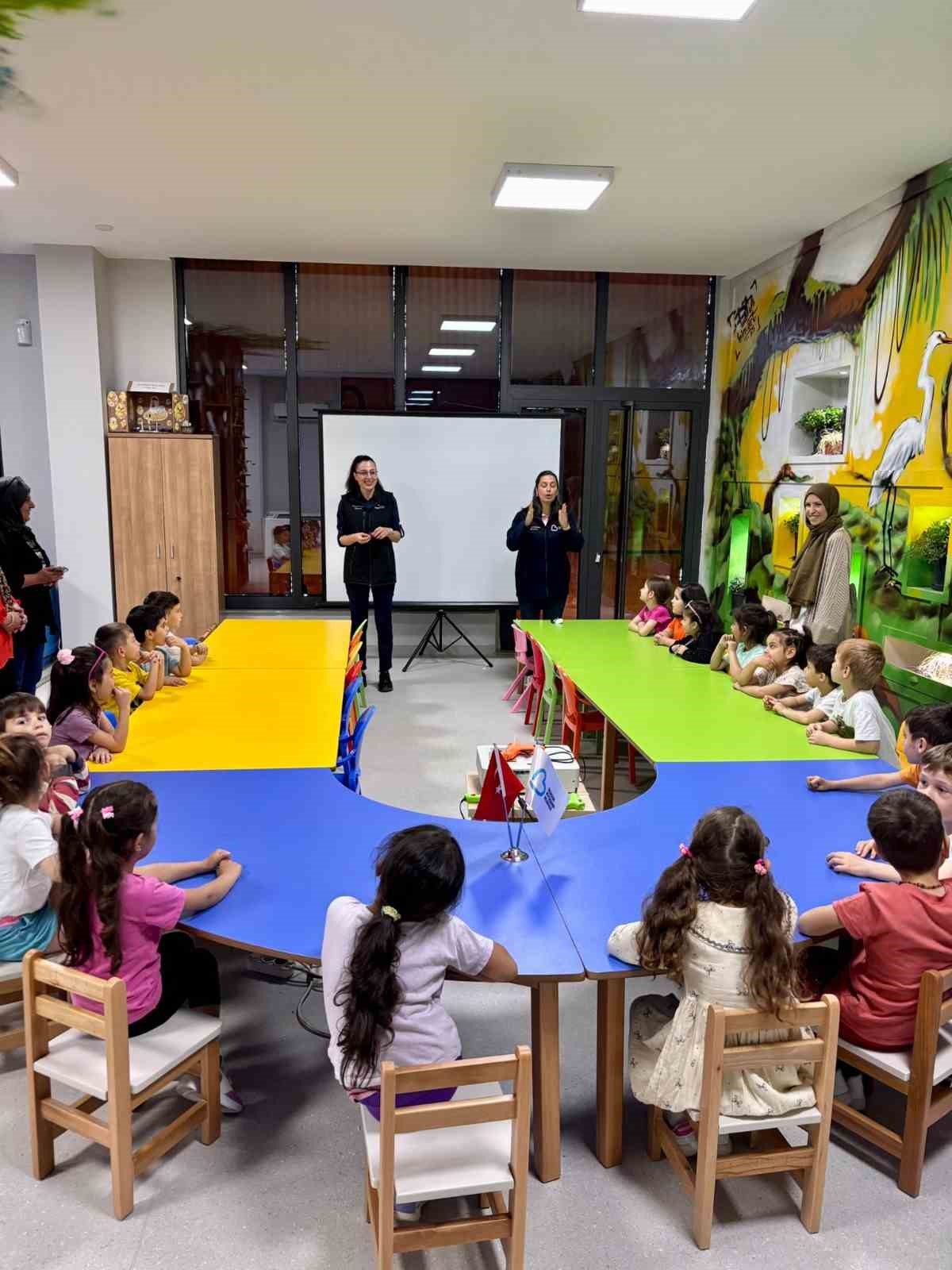 Büyükşehir Belediyesi, çocukları bilim ve çevreyle buluşturdu