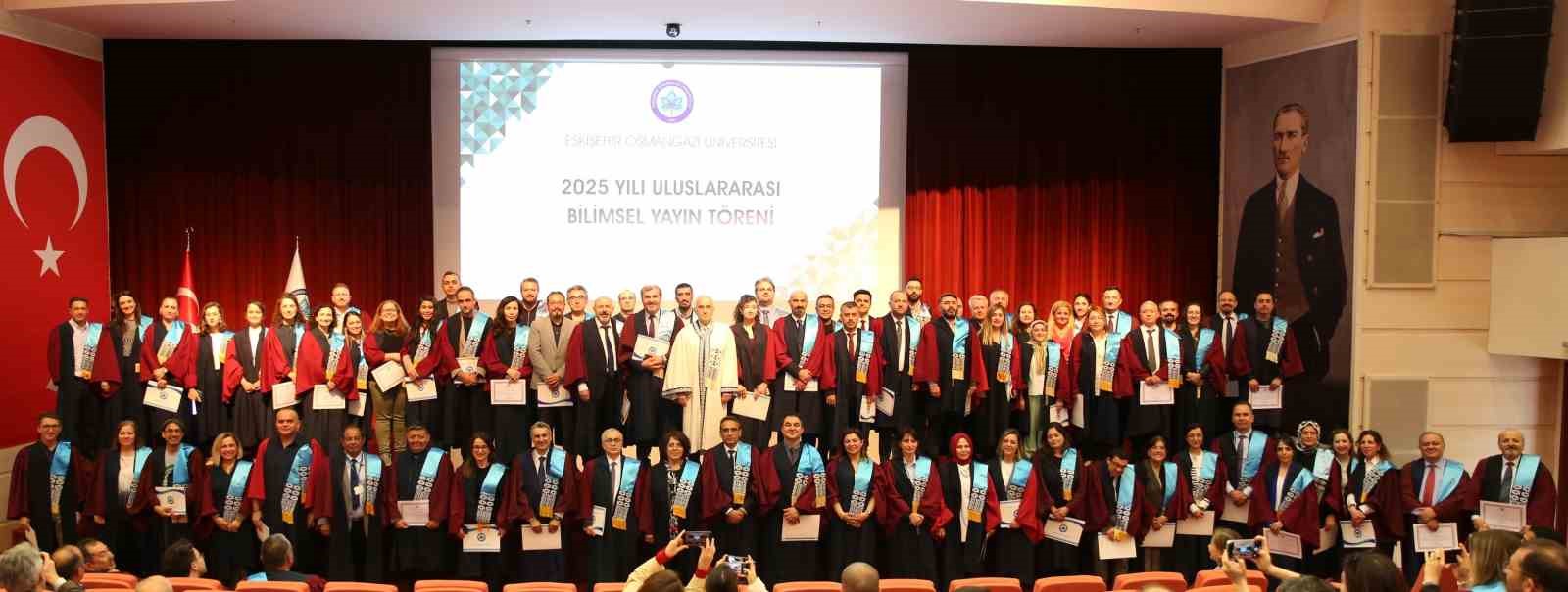 ESOGÜ’den uluslararası bilimsel yayın çalışmaları yapan akademisyenlere teşekkür