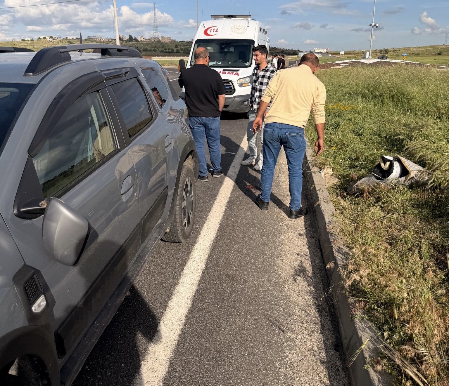 Mardin&rsquo;de otomobil ile motosiklet &ccedil;arpıştı: 1 &ouml;l&uuml;
