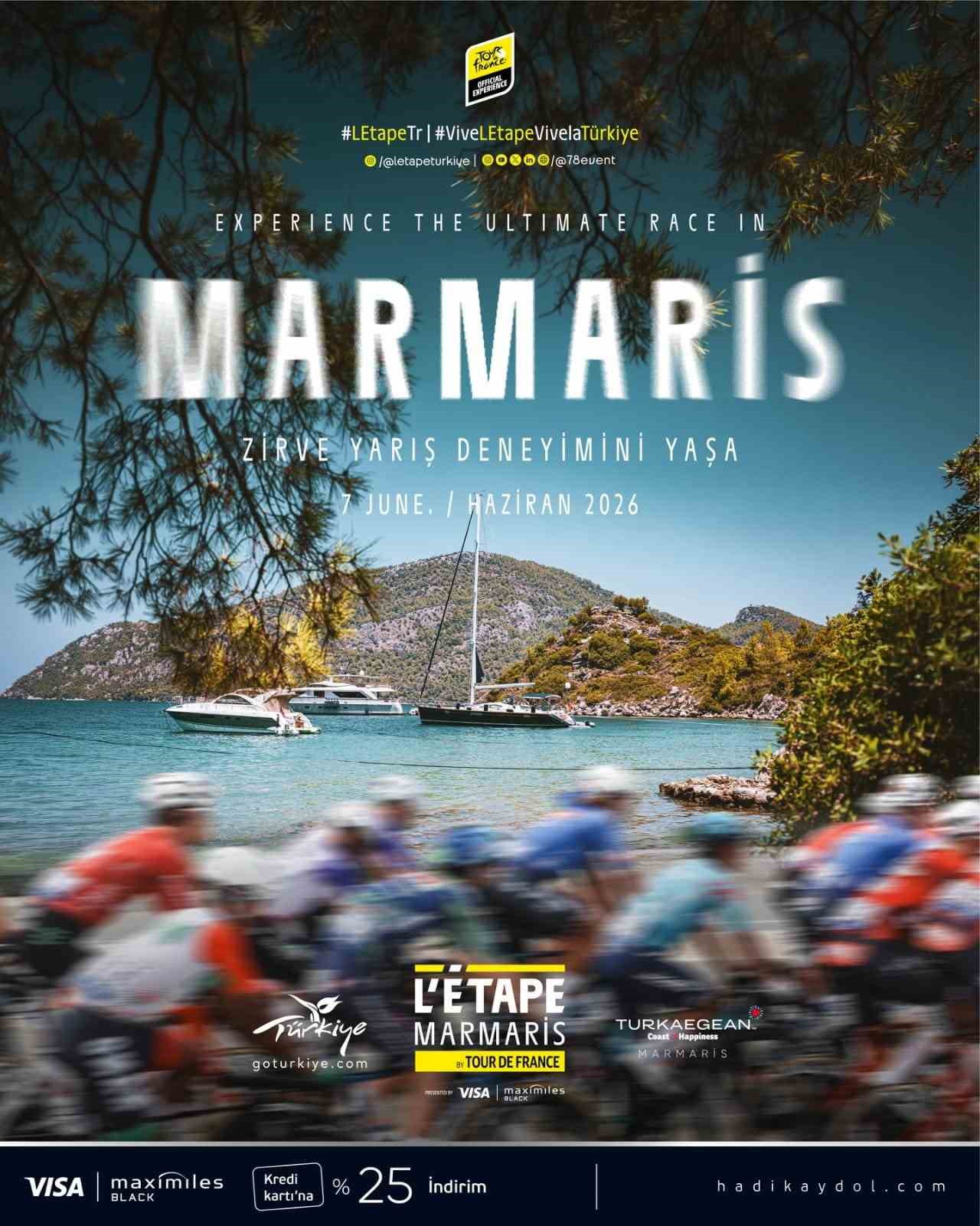 Marmaris bisiklette d&uuml;nya markası olma yolunda ilerliyor

