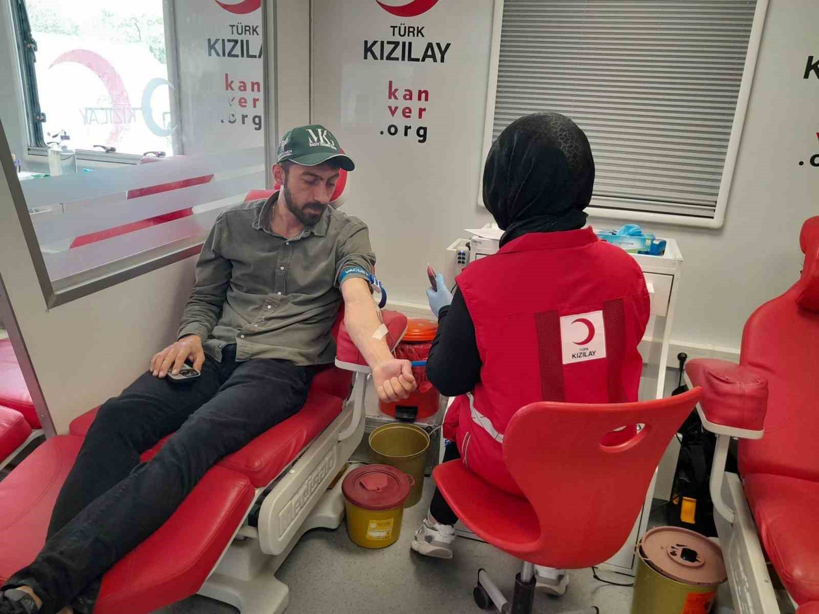 Karapınar’da kan bağışı kampanyası