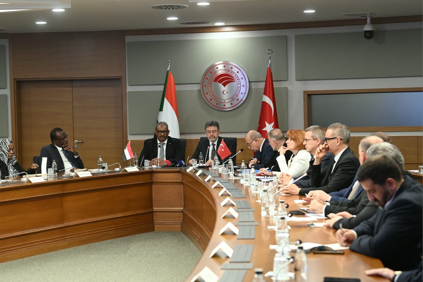 T&uuml;rkiye-Sudan KEK 16. D&ouml;nem Toplantısı kapsamında imza t&ouml;reni
