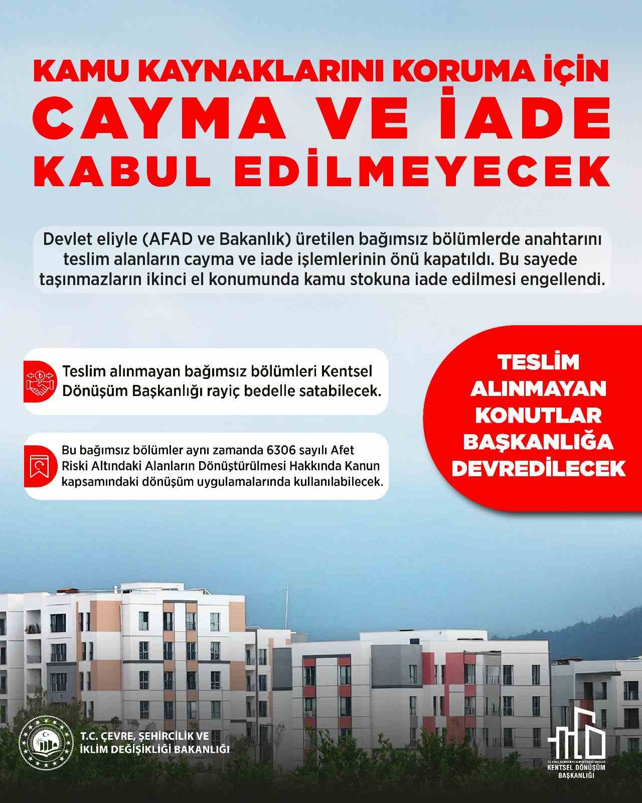 Torba kanun ile deprem bölgesinde yerinde dönüşüm yapılarına kolaylık sağlandı