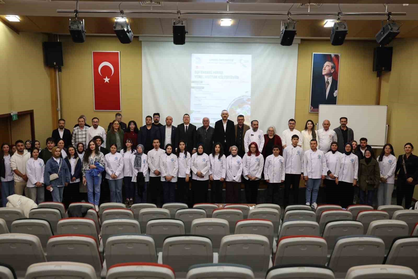 KAYÜ’de Türk Mutfağı Haftası etkinliği gerçekleştirildi