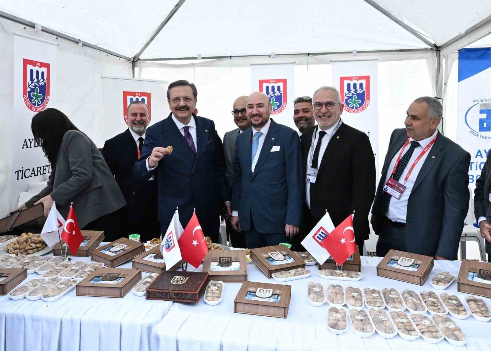 Aydın İnciri, TOBB Genel Kurulu’nda tanıtıldı