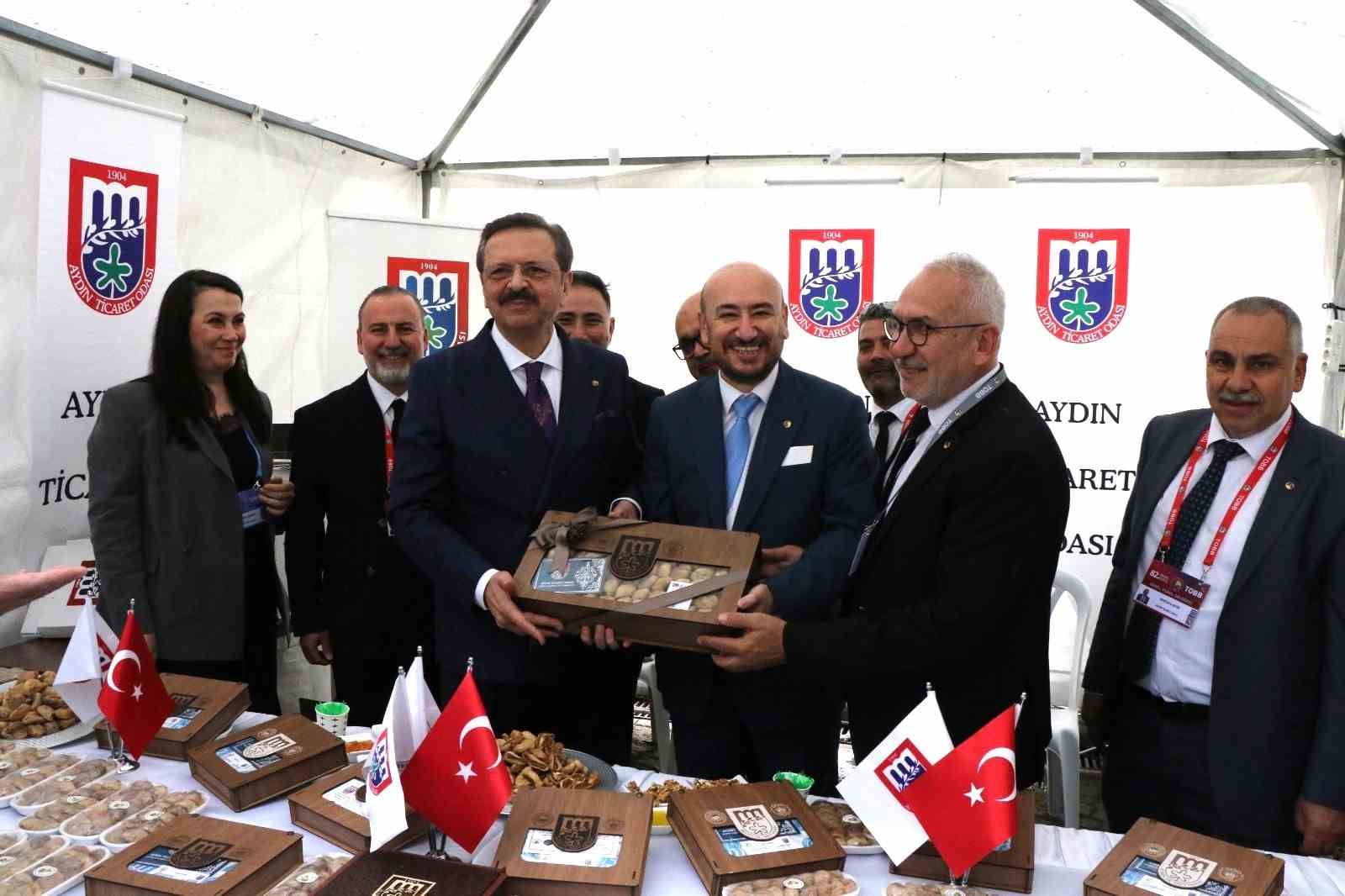 Aydın İnciri, TOBB Genel Kurulu&rsquo;nda tanıtıldı
