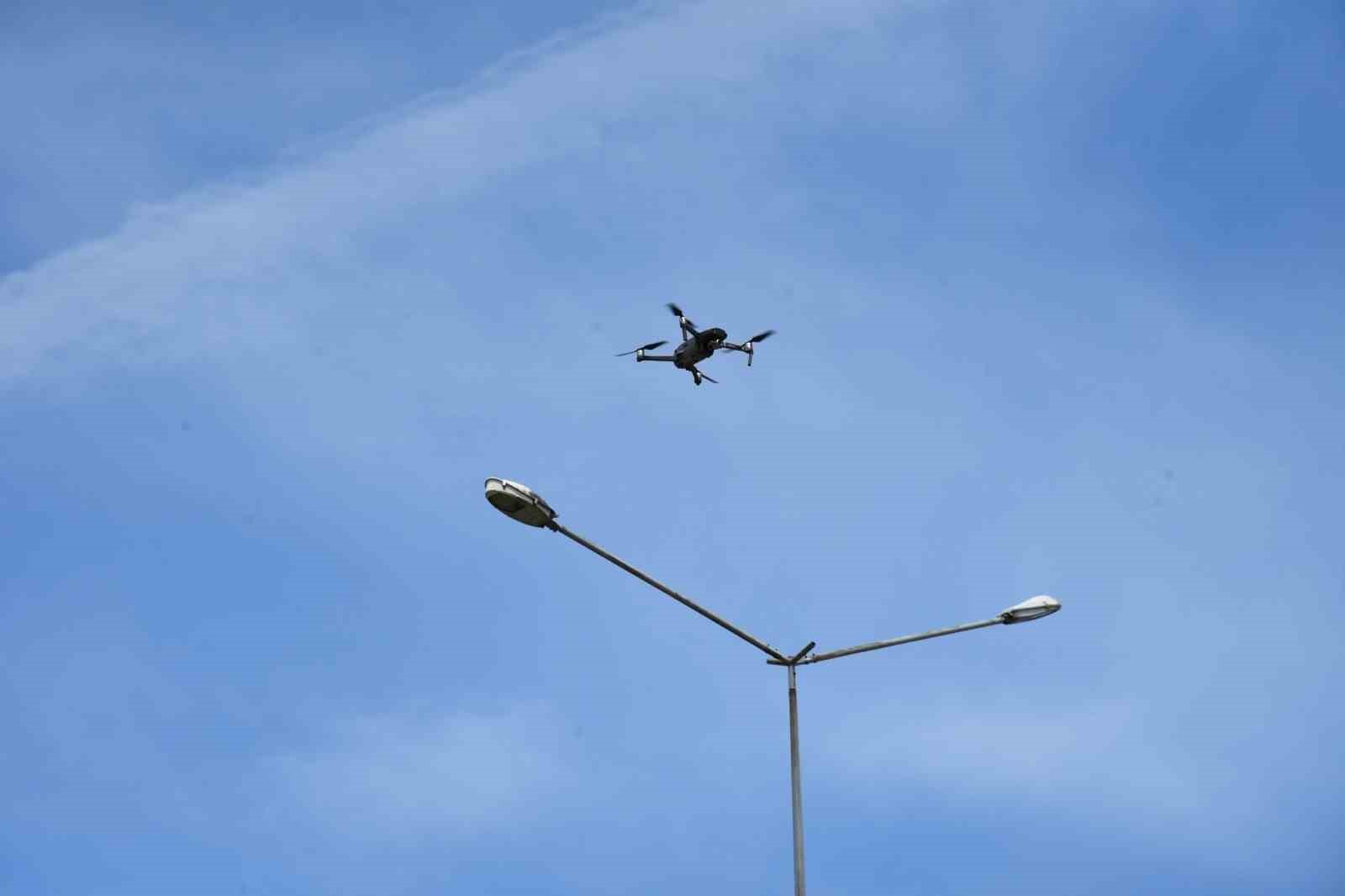 Giresun&rsquo;da dron destekli trafik denetimi
