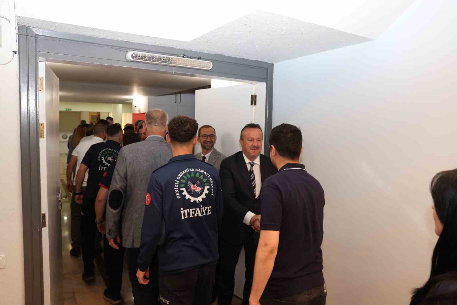 Denizli OSB’de geleneksel bayramlaşma programı gerçekleştirildi