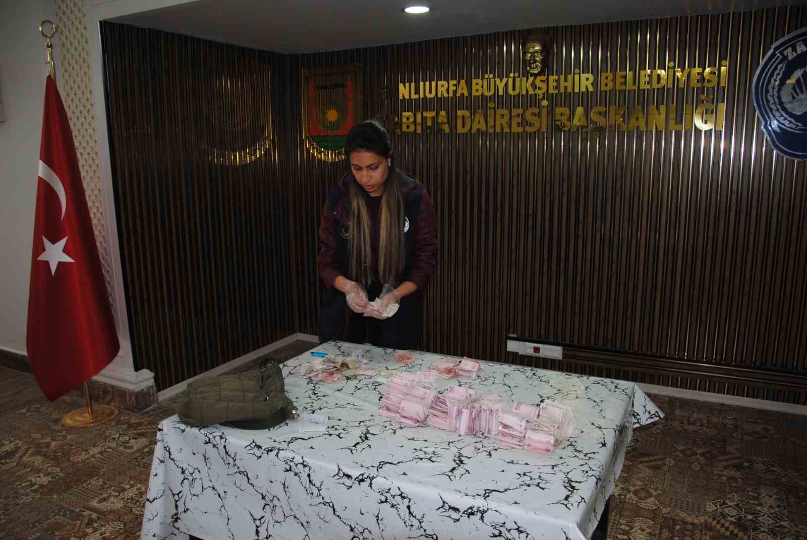 Dilencinin üzerinden çıkan para şaşırttı