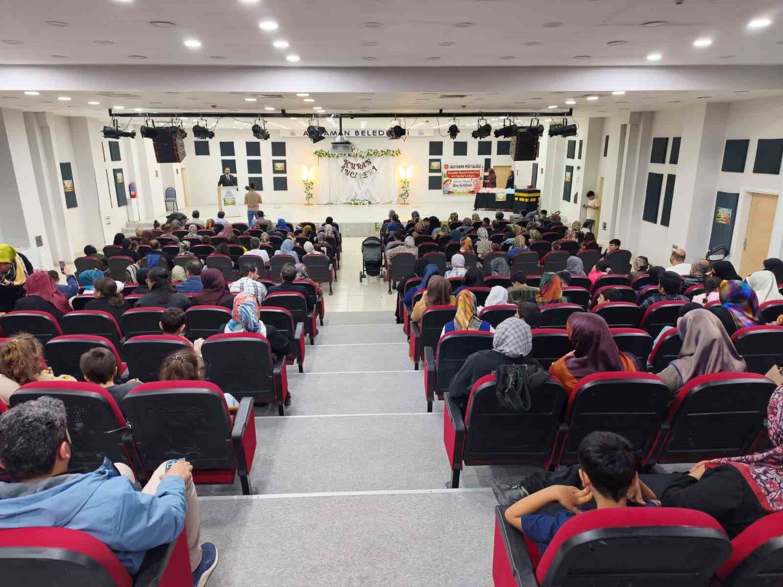 4-6 yaş Kur’an Kursu öğrencilerinden yılsonu programı