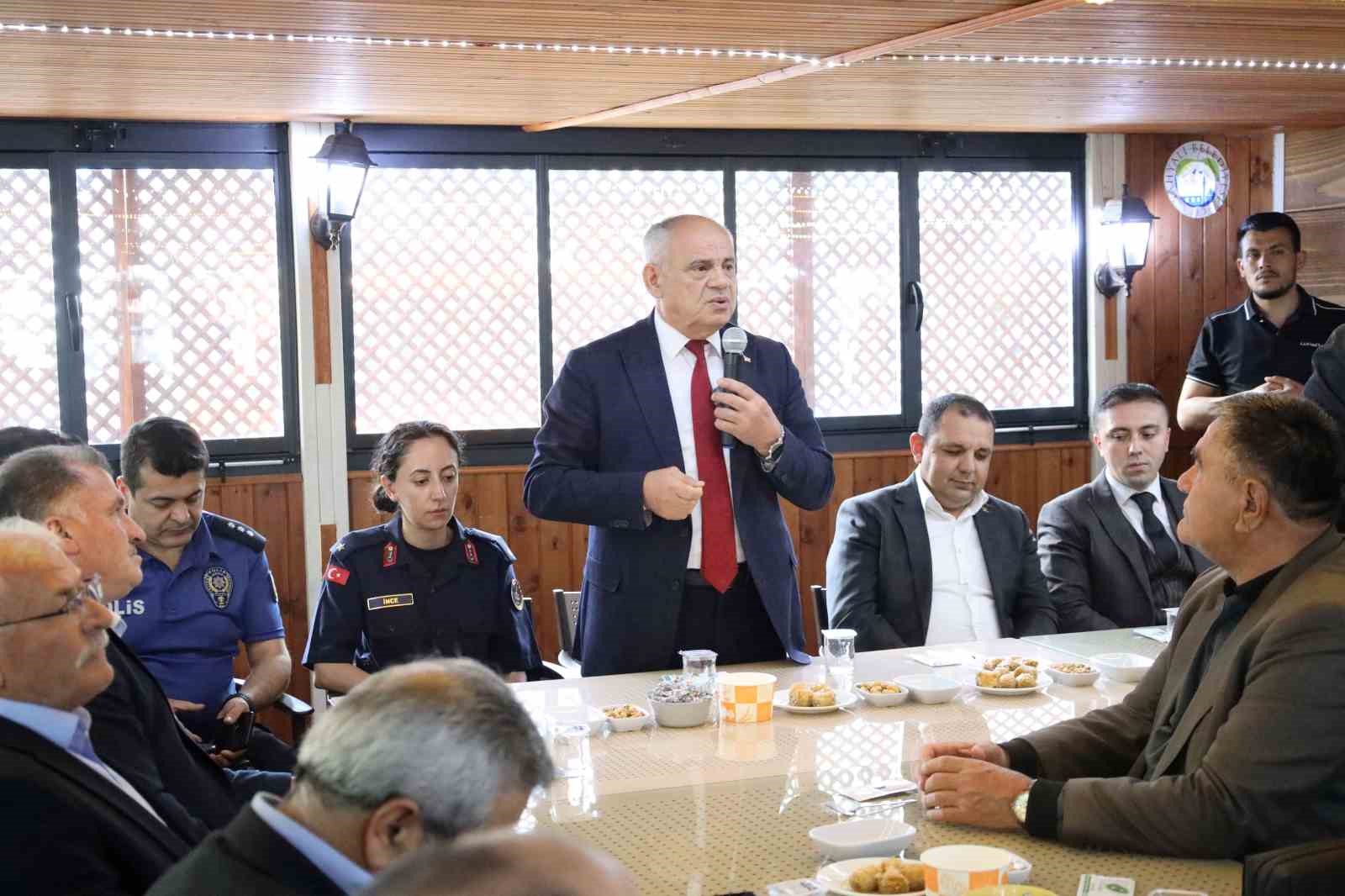 Yahyalı’da bayramlaşma töreni düzenlendi