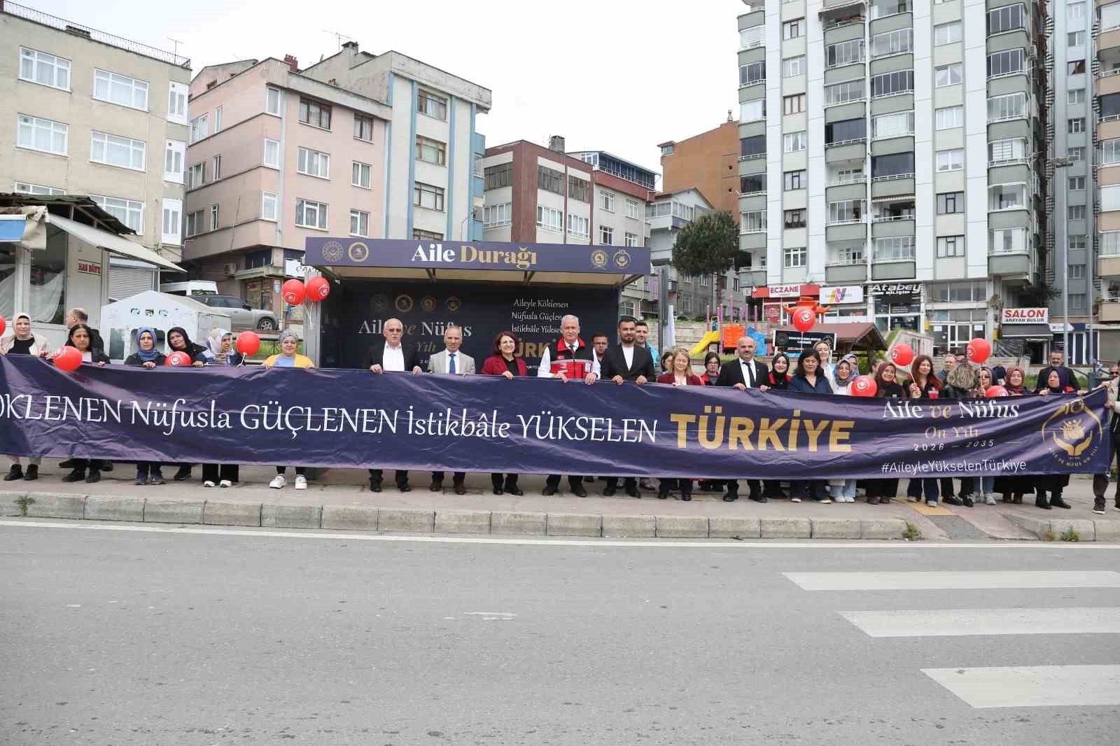 Samsun’da Milli Aile Haftası başladı: Aile Durağı açıldı