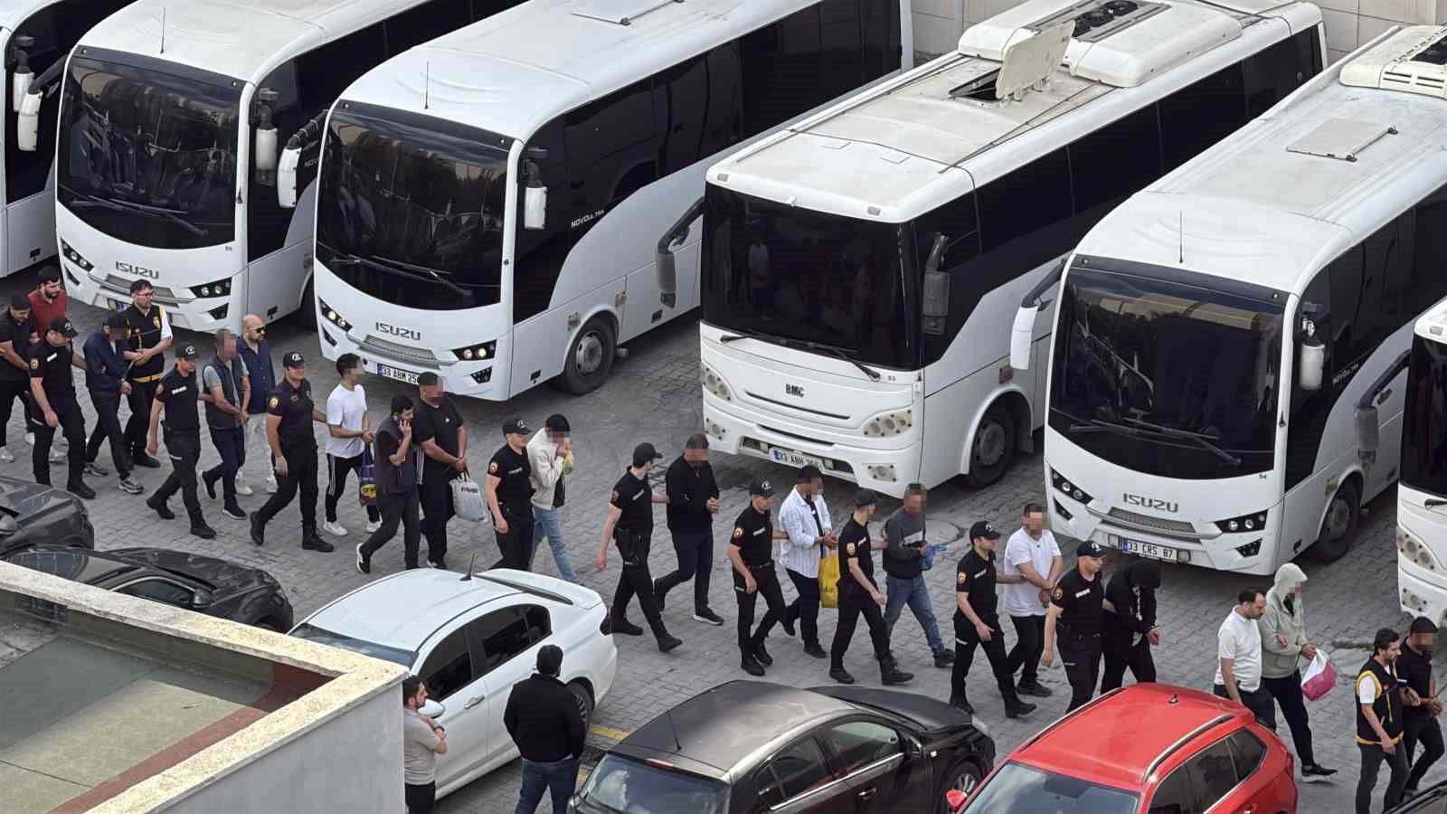 Mersin’deki yasa dışı bahis operasyonunda 66 tutuklama