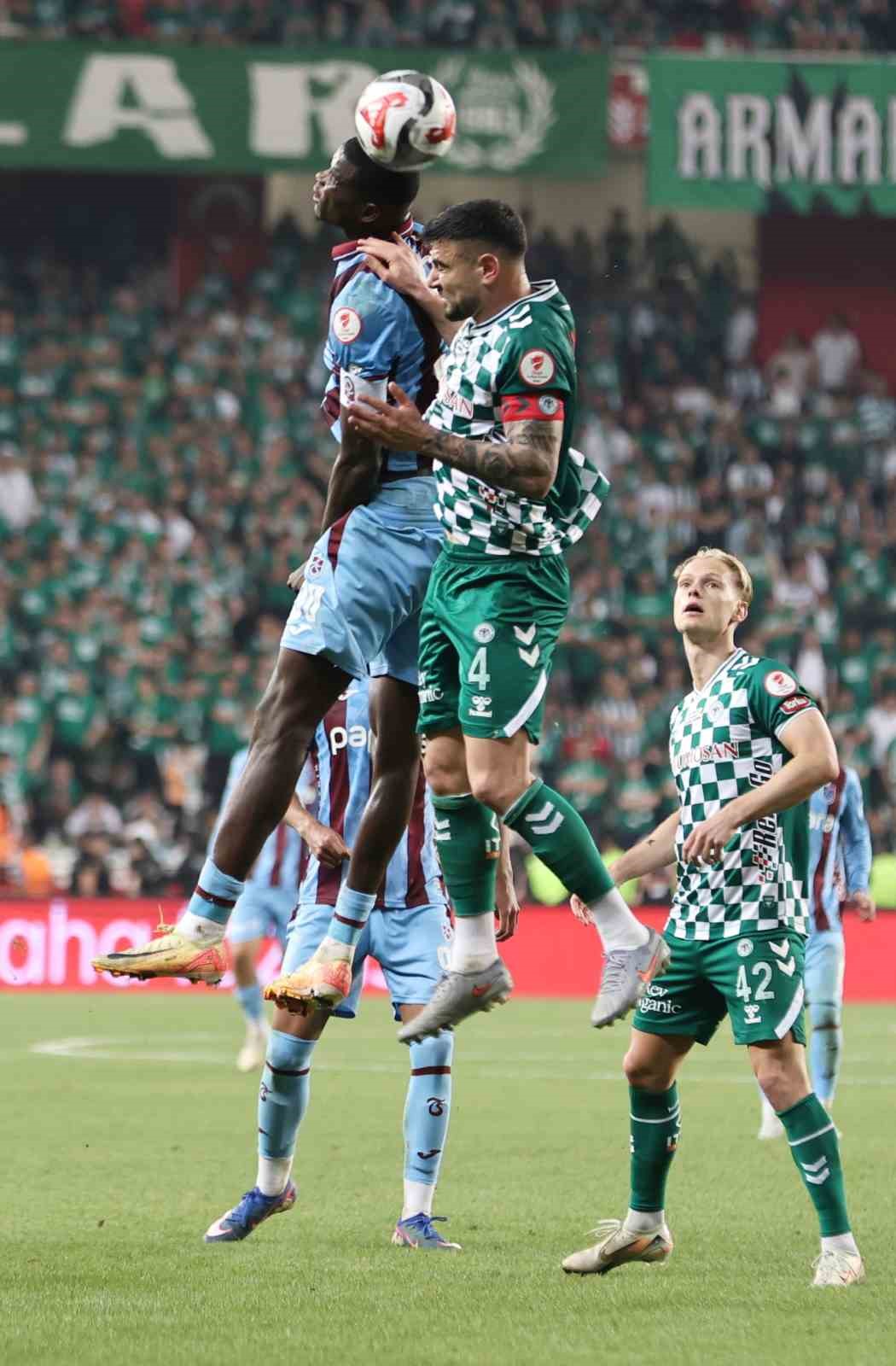 Ziraat Türkiye Kupası: Trabzonspor: 2 - Konyaspor 1 (Maç sonucu)