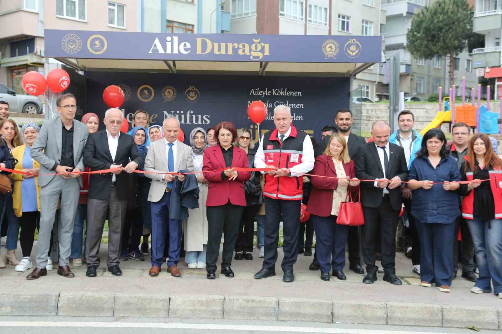 Samsun’da Milli Aile Haftası başladı: Aile Durağı açıldı