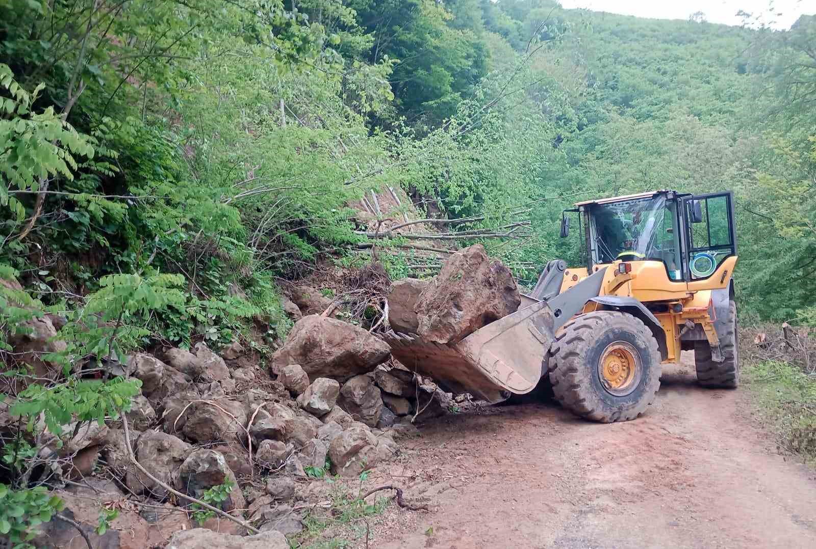 Ordu’da 24 saatte 214 heyelan meydana geldi