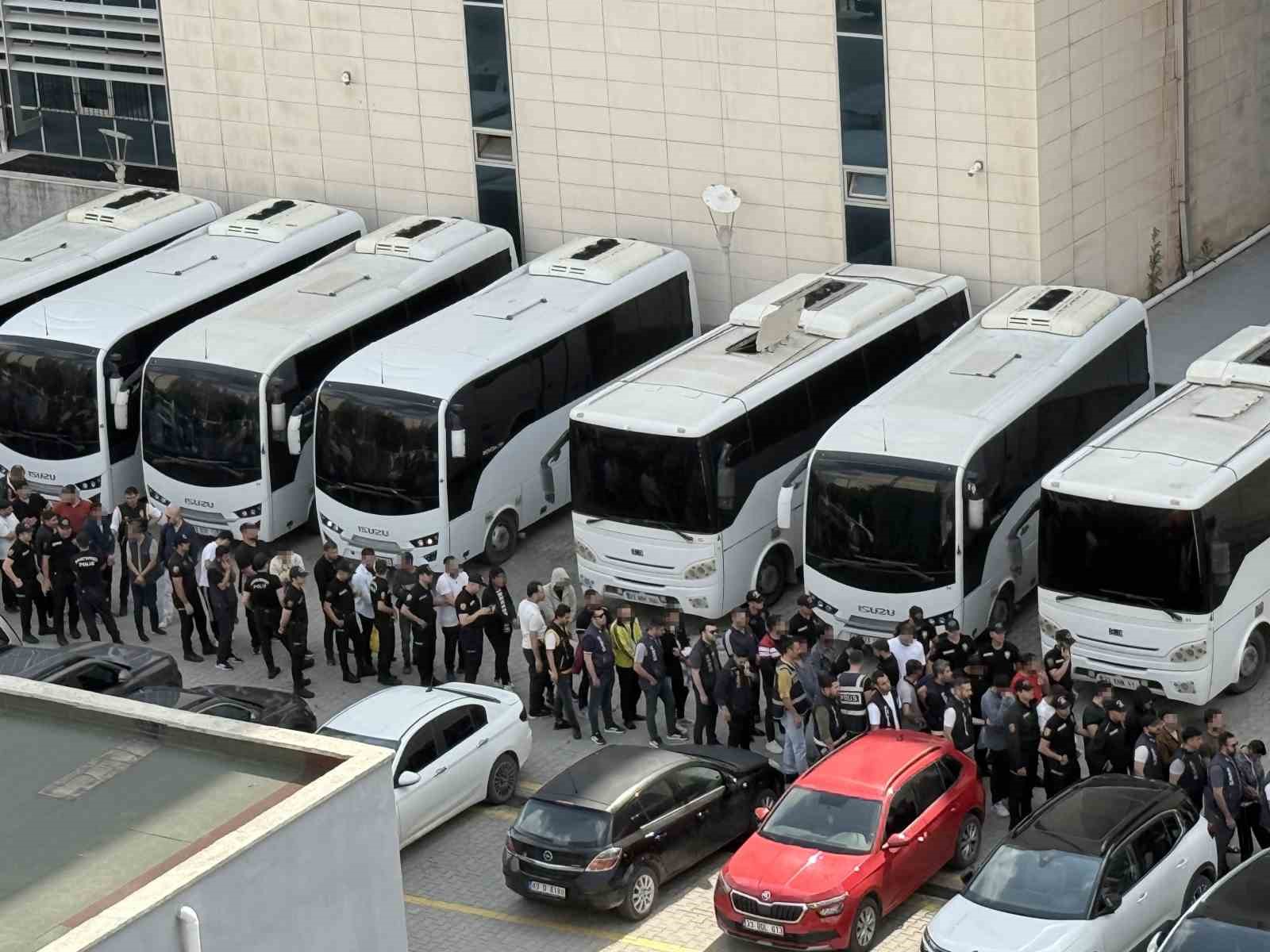 Mersin’deki yasa dışı bahis operasyonunda 66 tutuklama