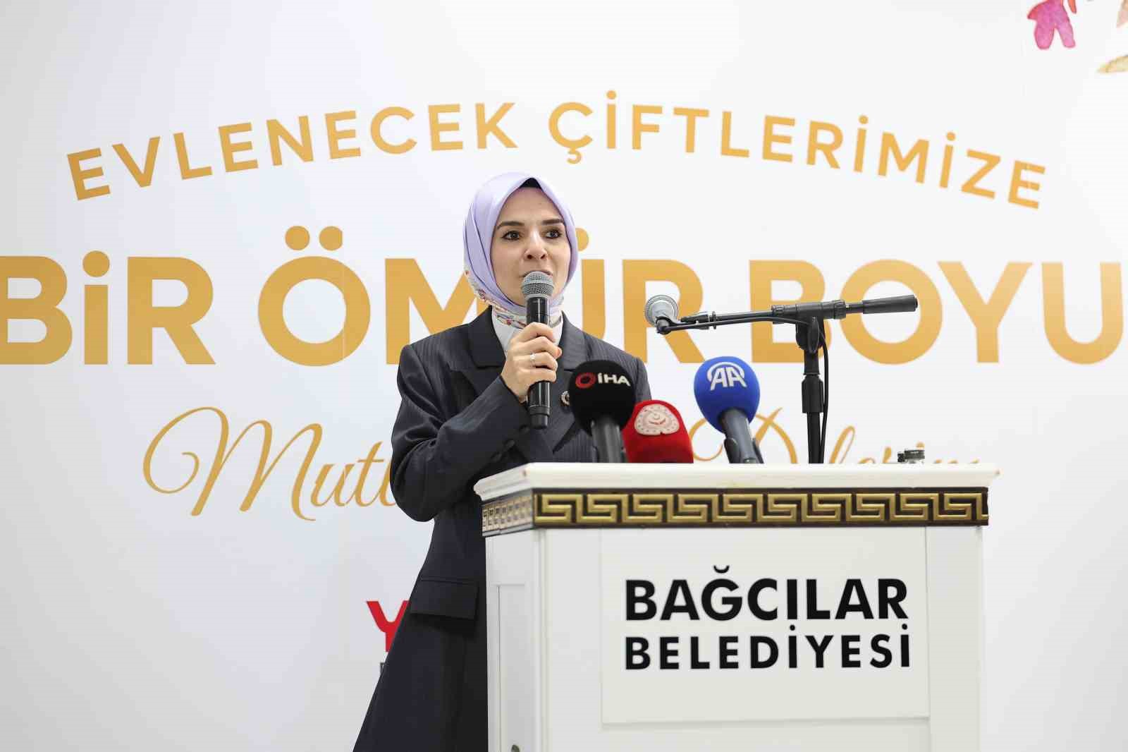 Aile ve Sosyal Hizmetler Bakanı G&ouml;ktaş: "Aile kurmak, sevgi, sadakat ve sorumluluk &uuml;st&uuml;ne yeni bir hayat kurmaktır"
