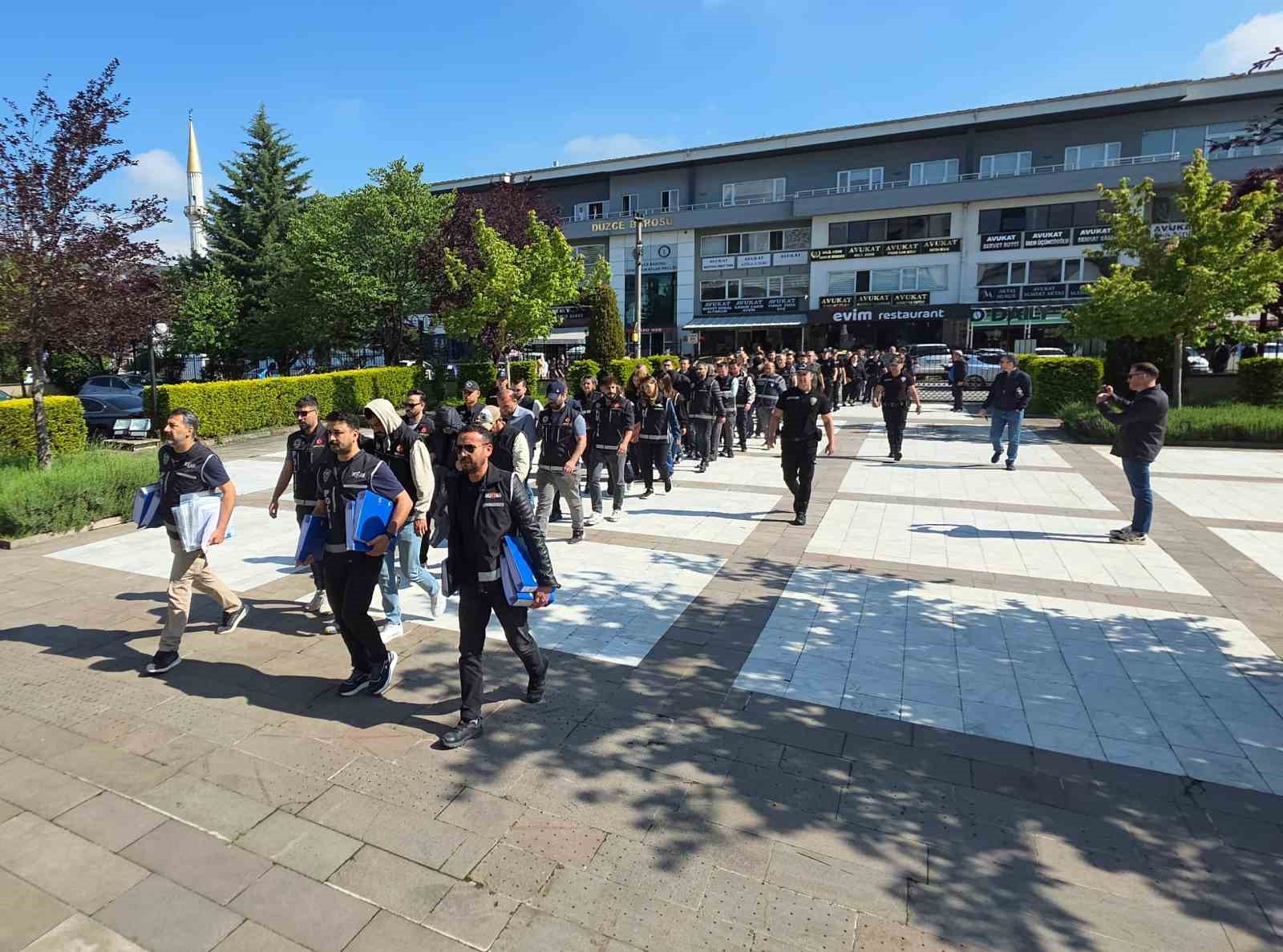 Düzce’de staj dolandırıcılığında 9 tutuklama