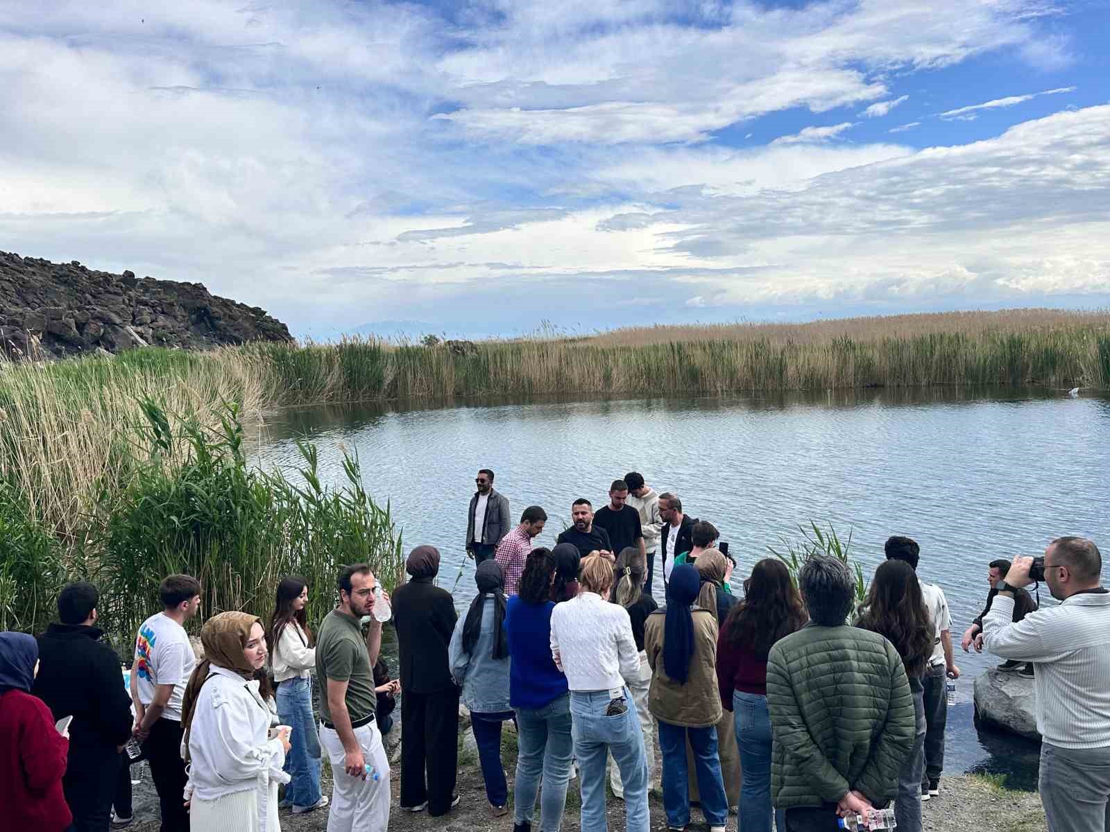 Geleceğin coğrafya öğretmenlerinden Kuzeydoğu Anadolu’da saha araştırması