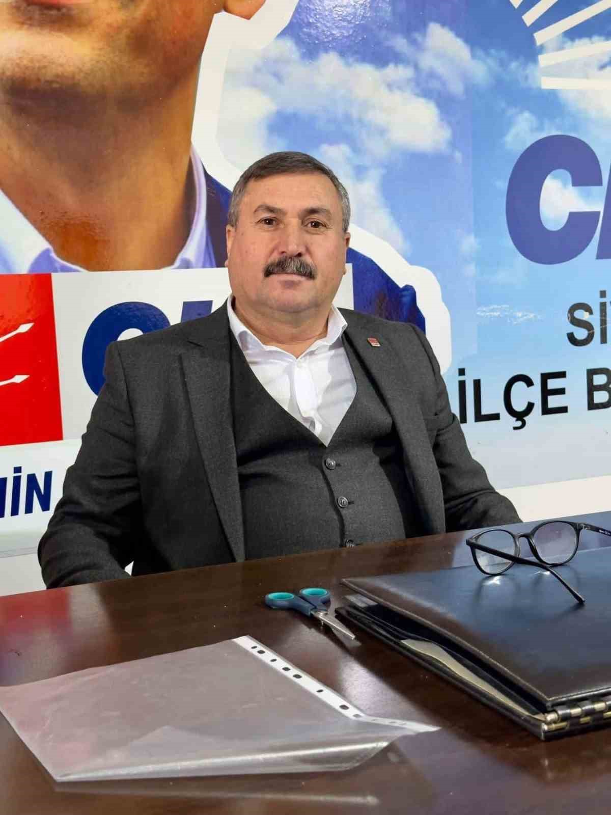 Siverek CHP İlçe Başkanı gözaltına alındı