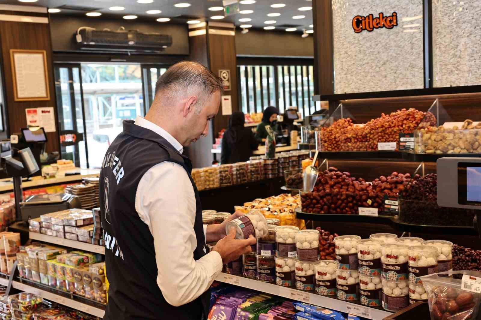 Nilüfer Belediyesi’nden bayram öncesi sıkı gıda denetim