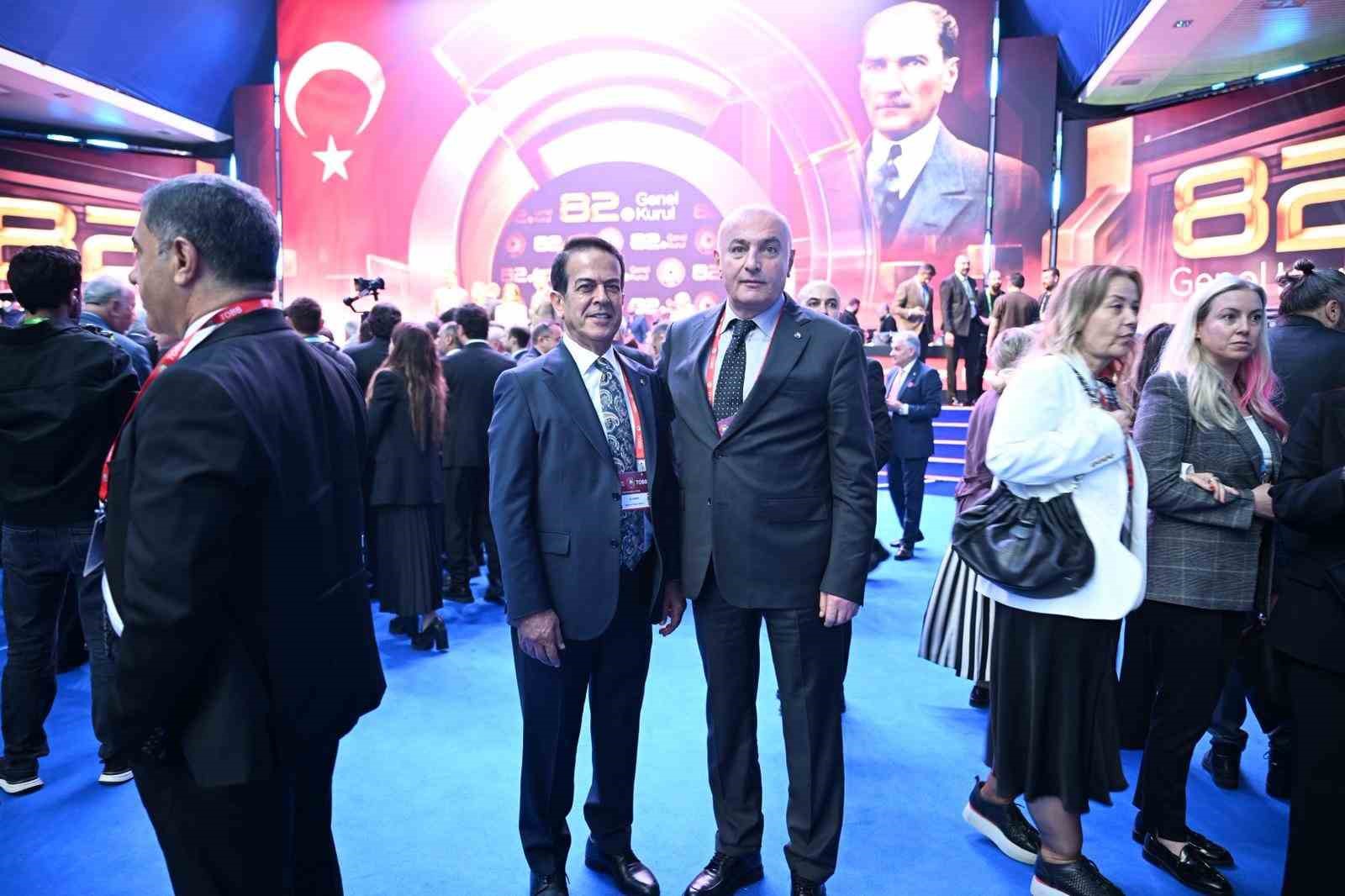 ETSO heyeti TOBB 82. genel kuruluna katıldı